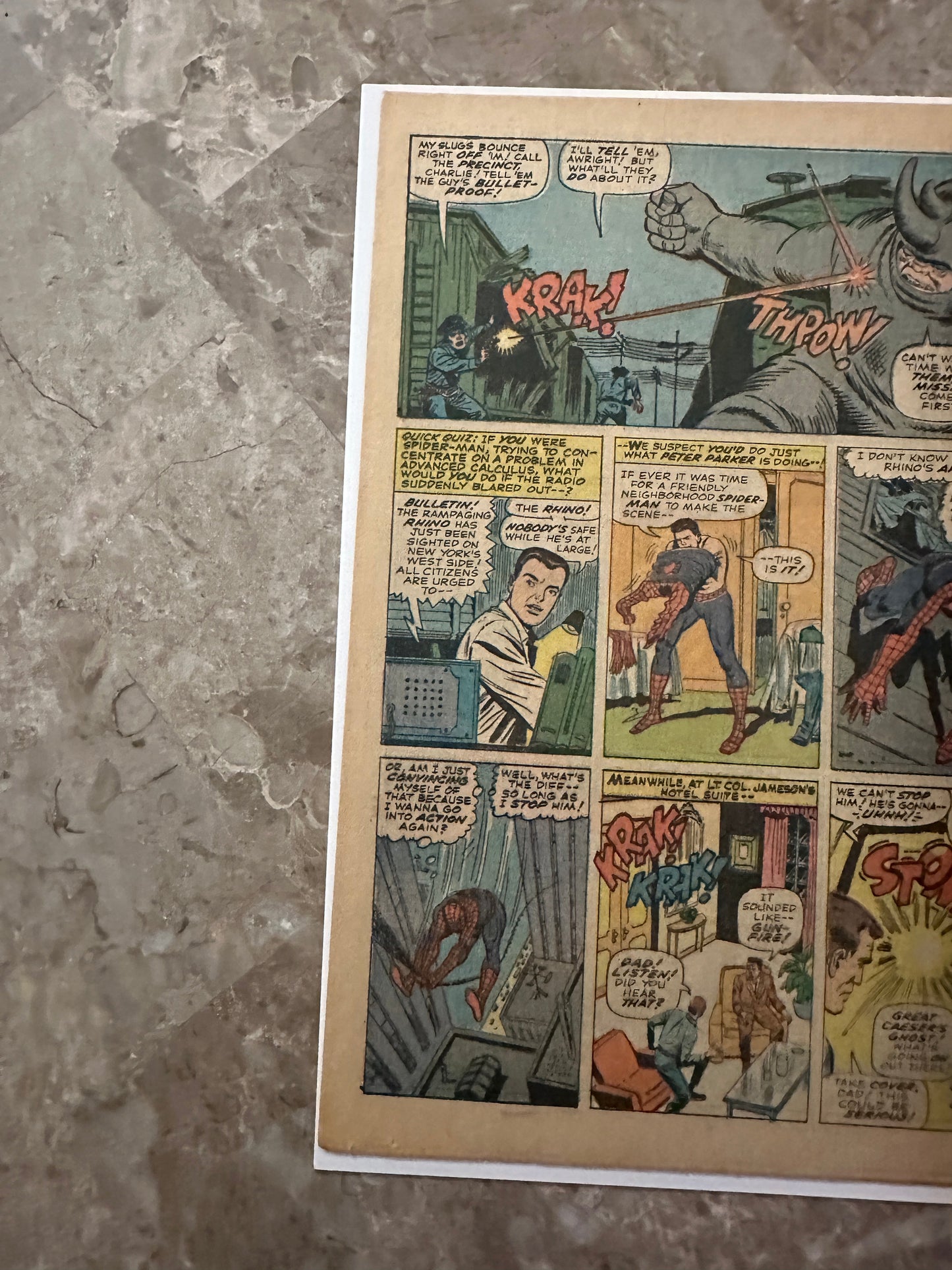 Amazing Spider-Man #41 VG/FN 5.0 (Marvel 1966) - 1st Appearance Rhino