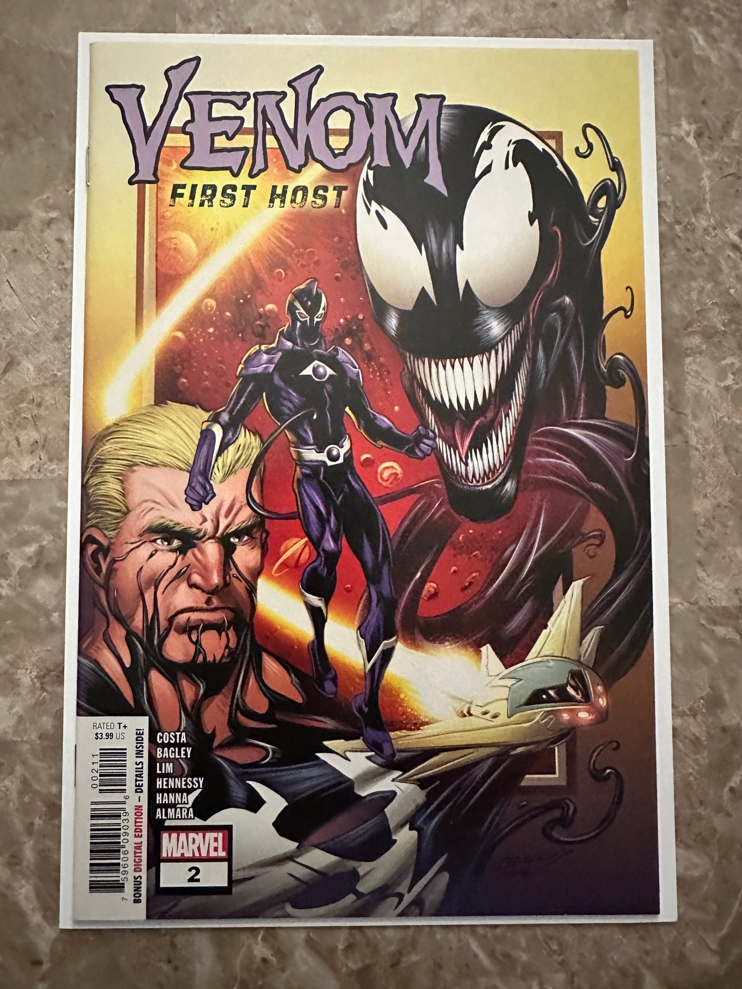 Venom First Host Full Set High Grade NM (2018 Marvel)