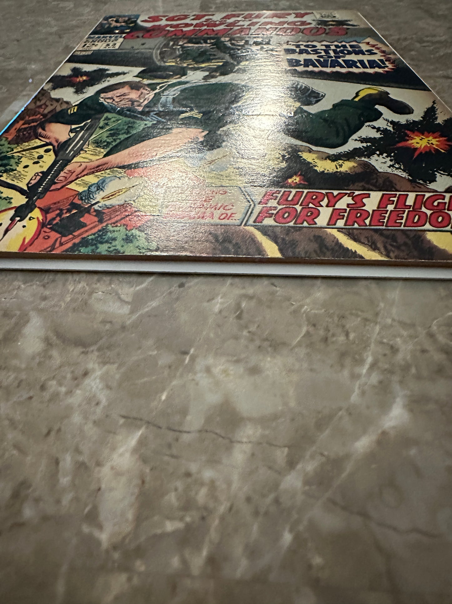 Sgt Fury #53 FN- 5.5 (Marvel Comics 1968)
