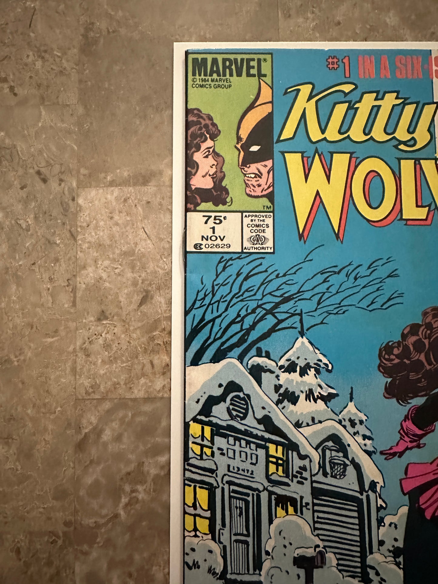 Kitty Pride and Wolverine #1 Newsstand VF 8.0 (Marvel Comics 1984)