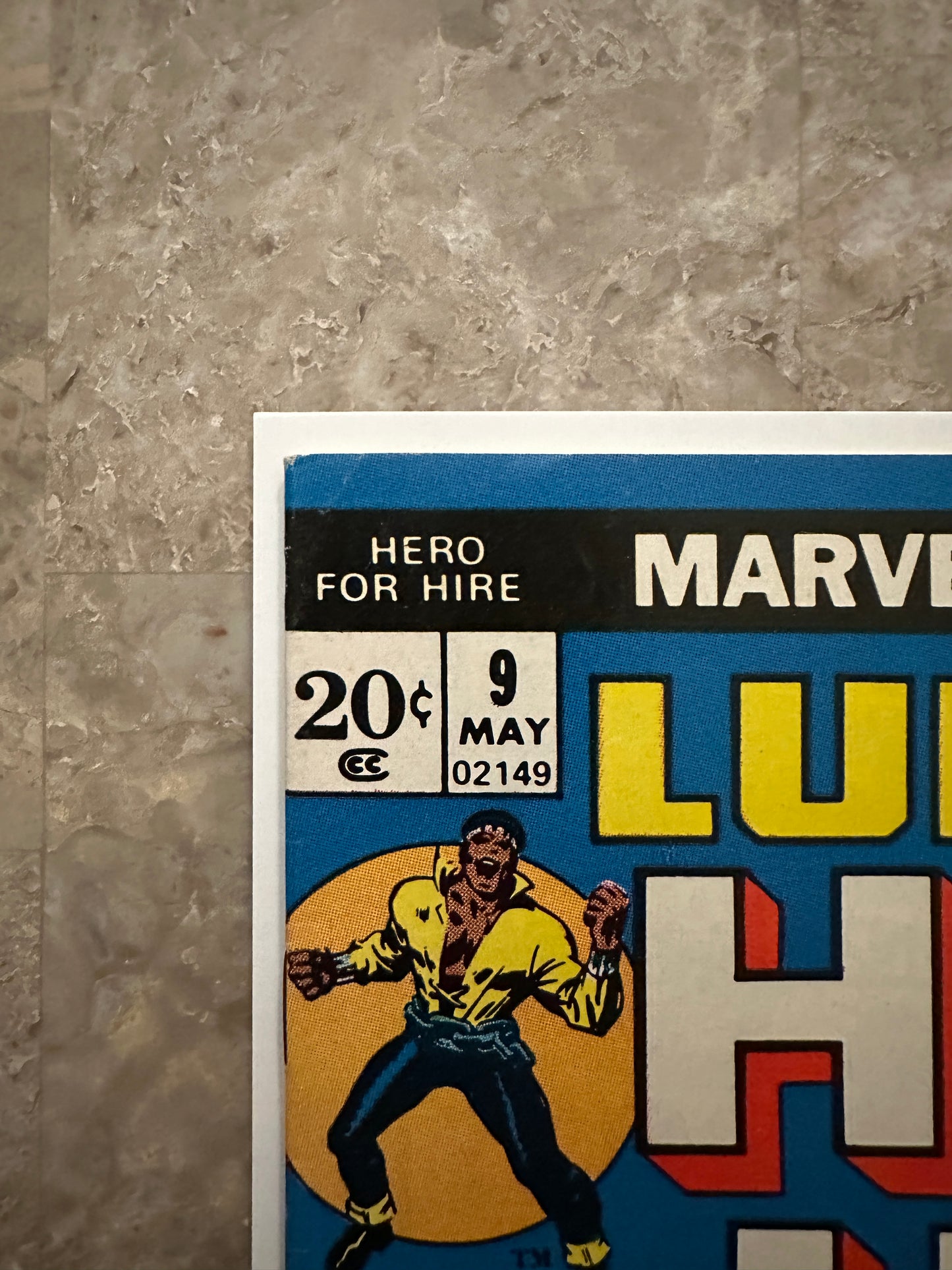 Hero for Hire #9 High Grade VF 8.0 (Marvel Comics 1973) - Doom cover