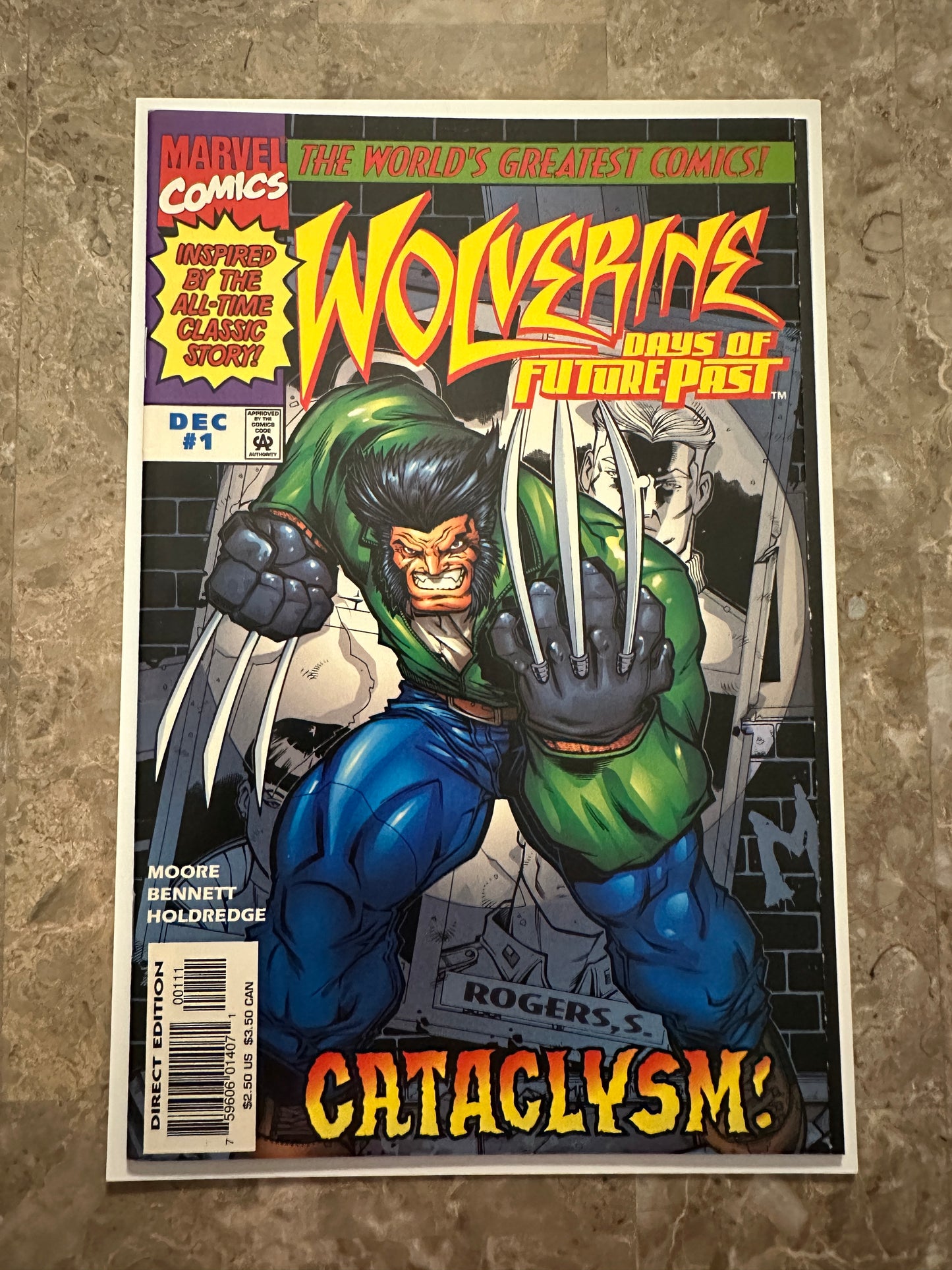 Wolverine Days of Future Past #1-2 High Grade (Marvel 1997)