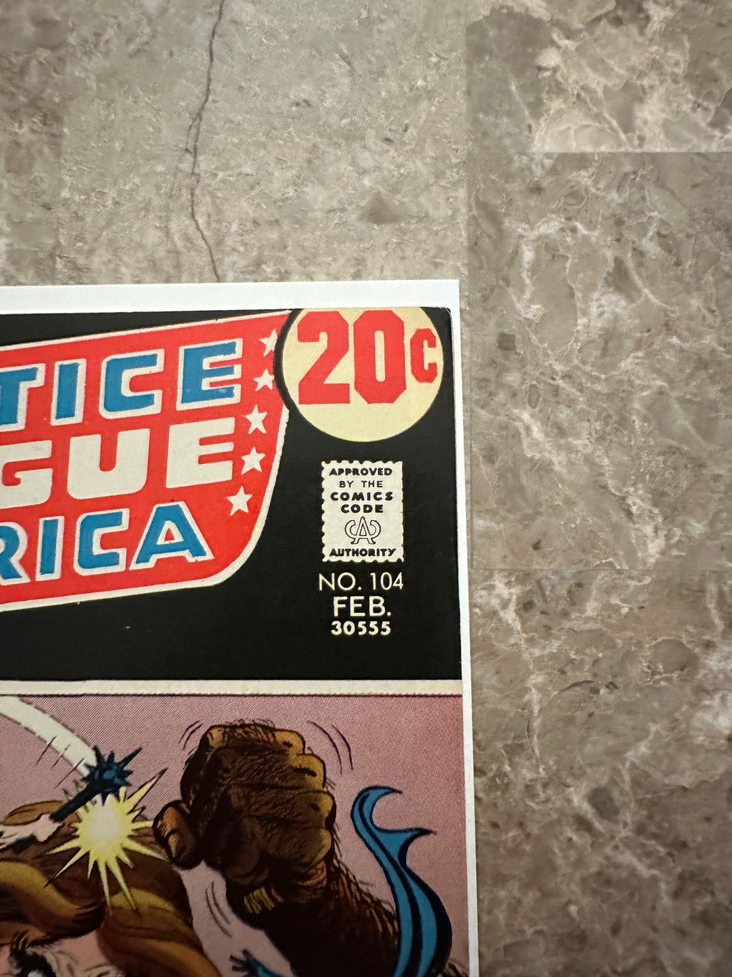 Justice League of America #104 FN+ 6.5 (1973 DC Comics)