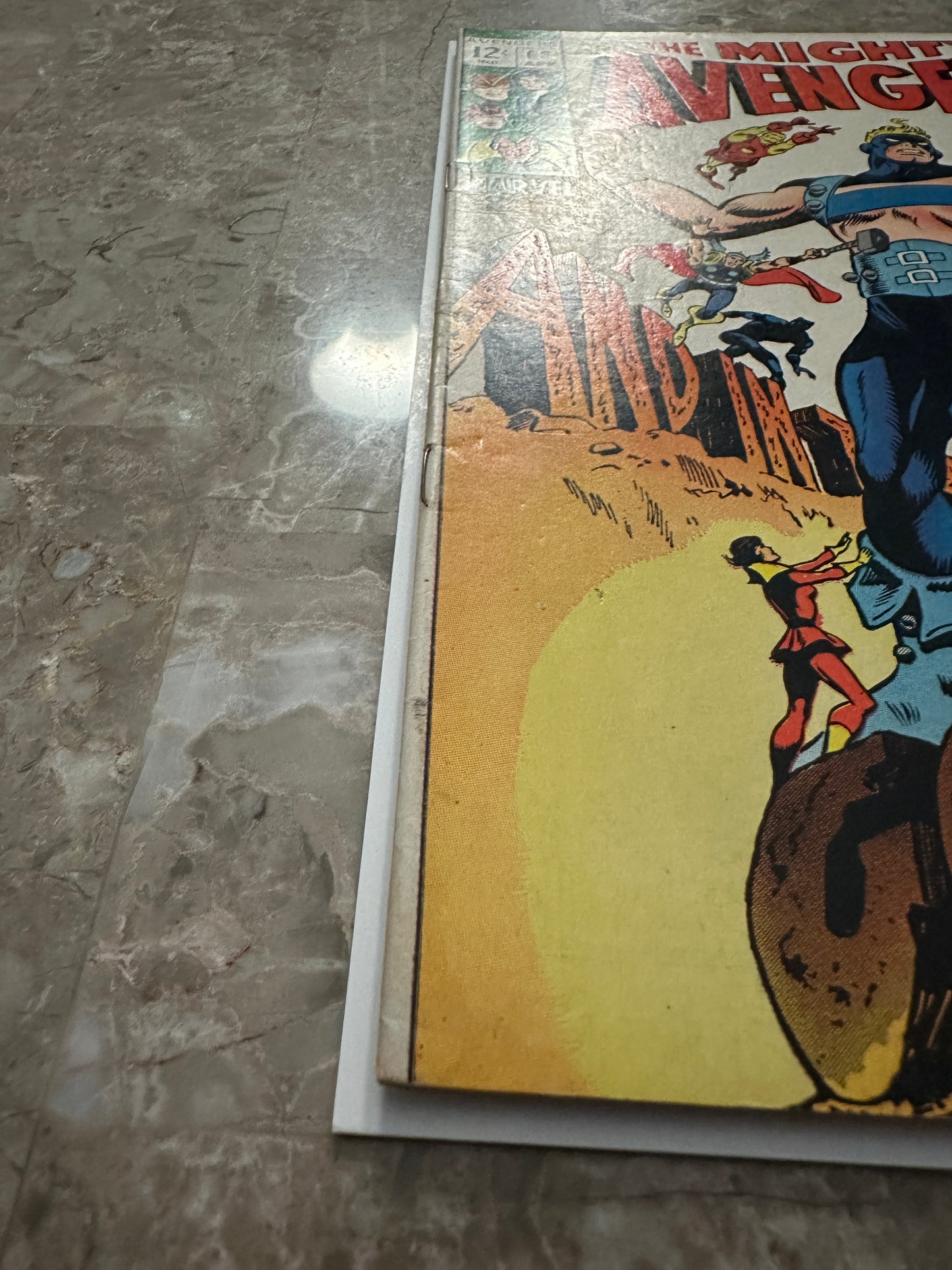 Avengers #63 VG/FN 5.0 (Marvel Comics 1969) - Glossy copy