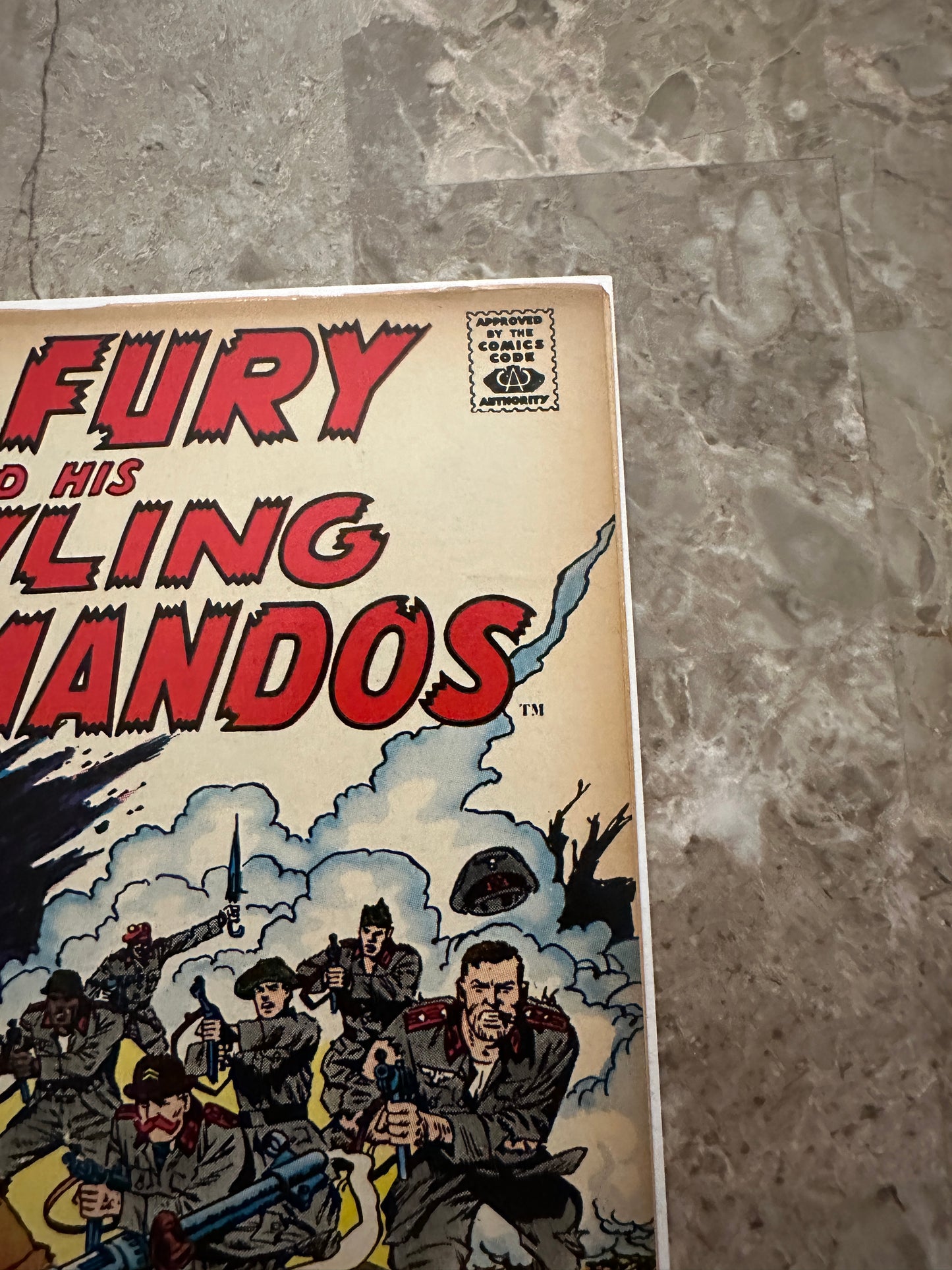 Sgt Fury #61 FN- 5.5 (Marvel Comics 1968)