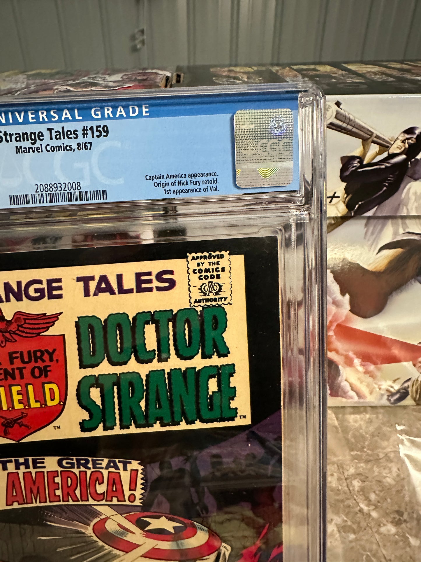 Strange Tales #159 CGC 5.5 OWTW (1967 Marvel) - Nice eye appeal