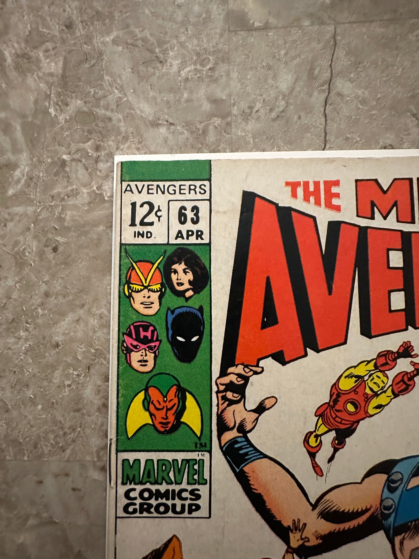 Avengers #63 VG/FN 5.0 (Marvel Comics 1969) - Glossy copy