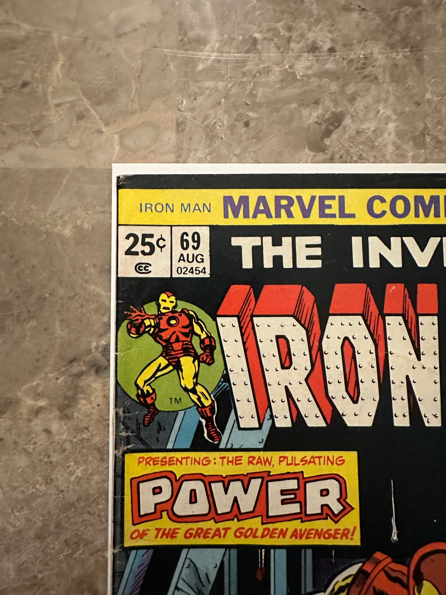 Iron Man #69 VG+ 4.5 (1974 Marvel Comics) - Nice copy for grade