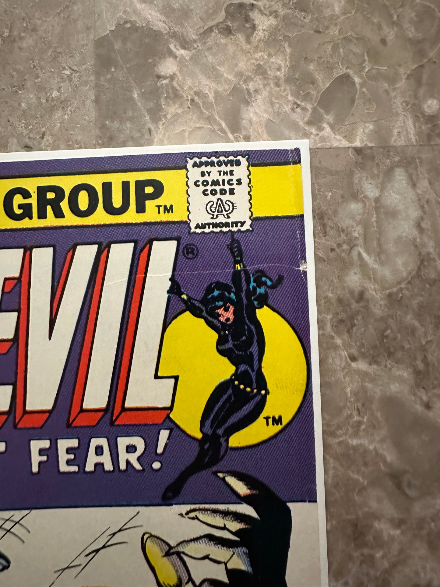 Daredevil #112 FN+ 6.5 (1974 Marvel) - Excellent color