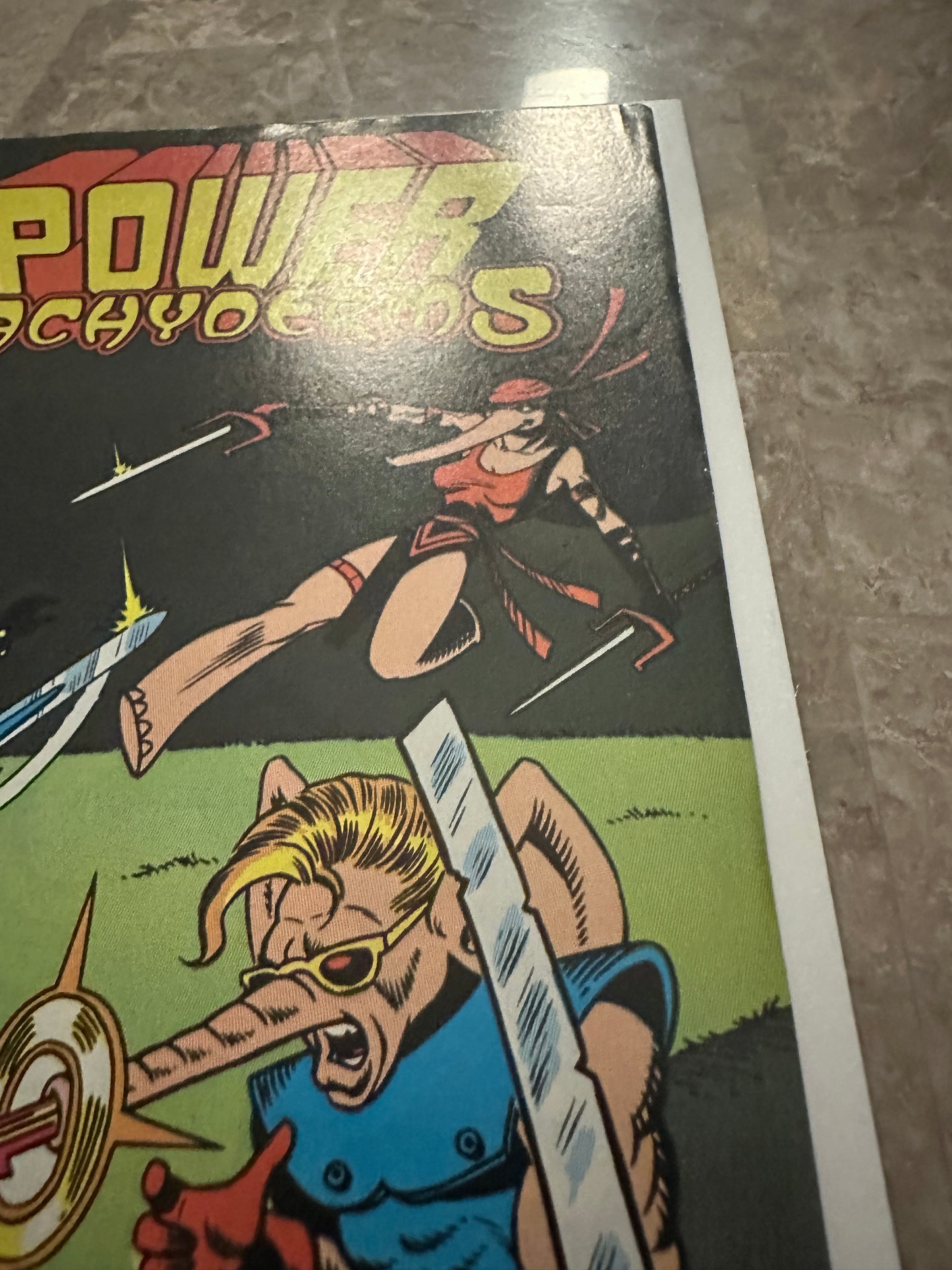 Power Pachyderms #1 Newsstand FN 6.0-6.5 (1989 Marvel)