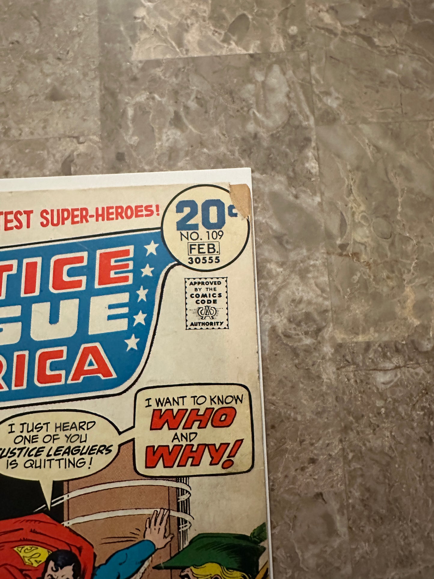 Justice League of America #109 VG 4.0 (1974 DC)