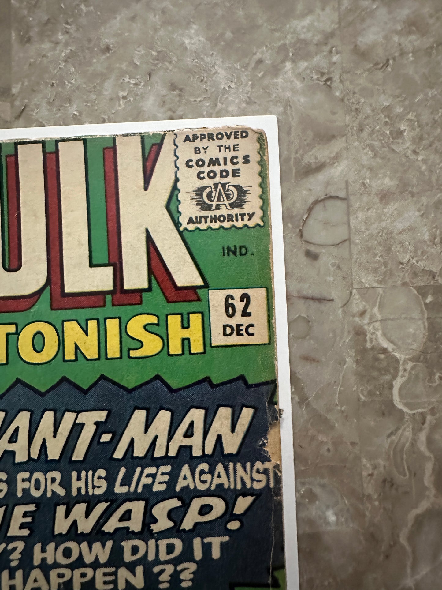 Tales to Astonish #62 VG- 3.5 (1964 Marvel)