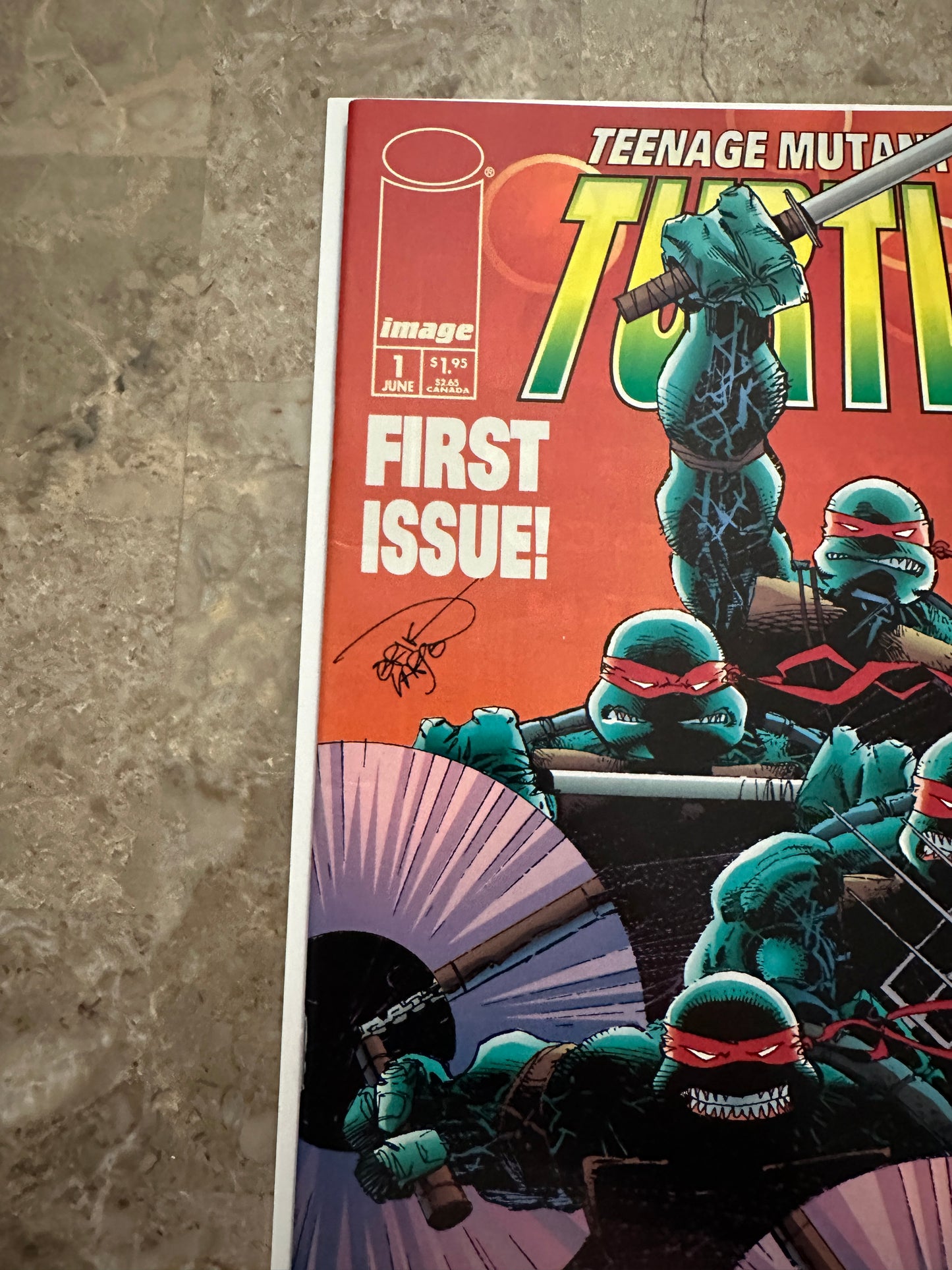 Teenage Mutant Ninja Turtles #1 VF- 7.5 (1996 Image Comics)