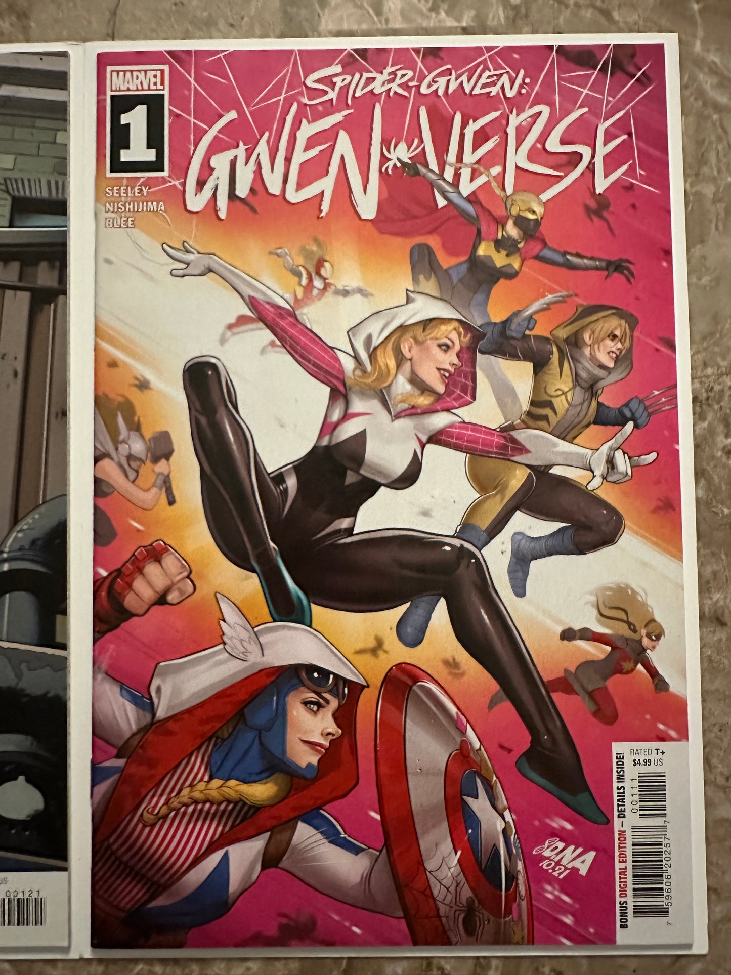 Spider-Gwen: Gwenverse #1-5 Full Set High Grade (2022) - 2 #1s