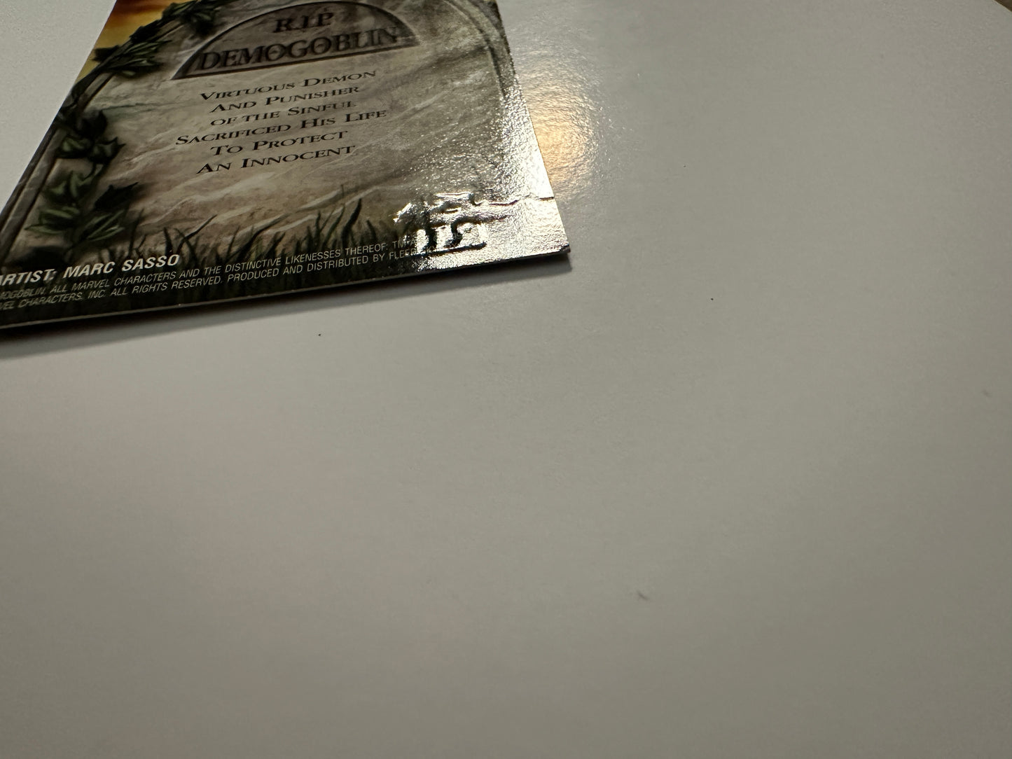 Demogoblin #92 (1996 Marvel Fleer Spider-Man Premium) - High grade