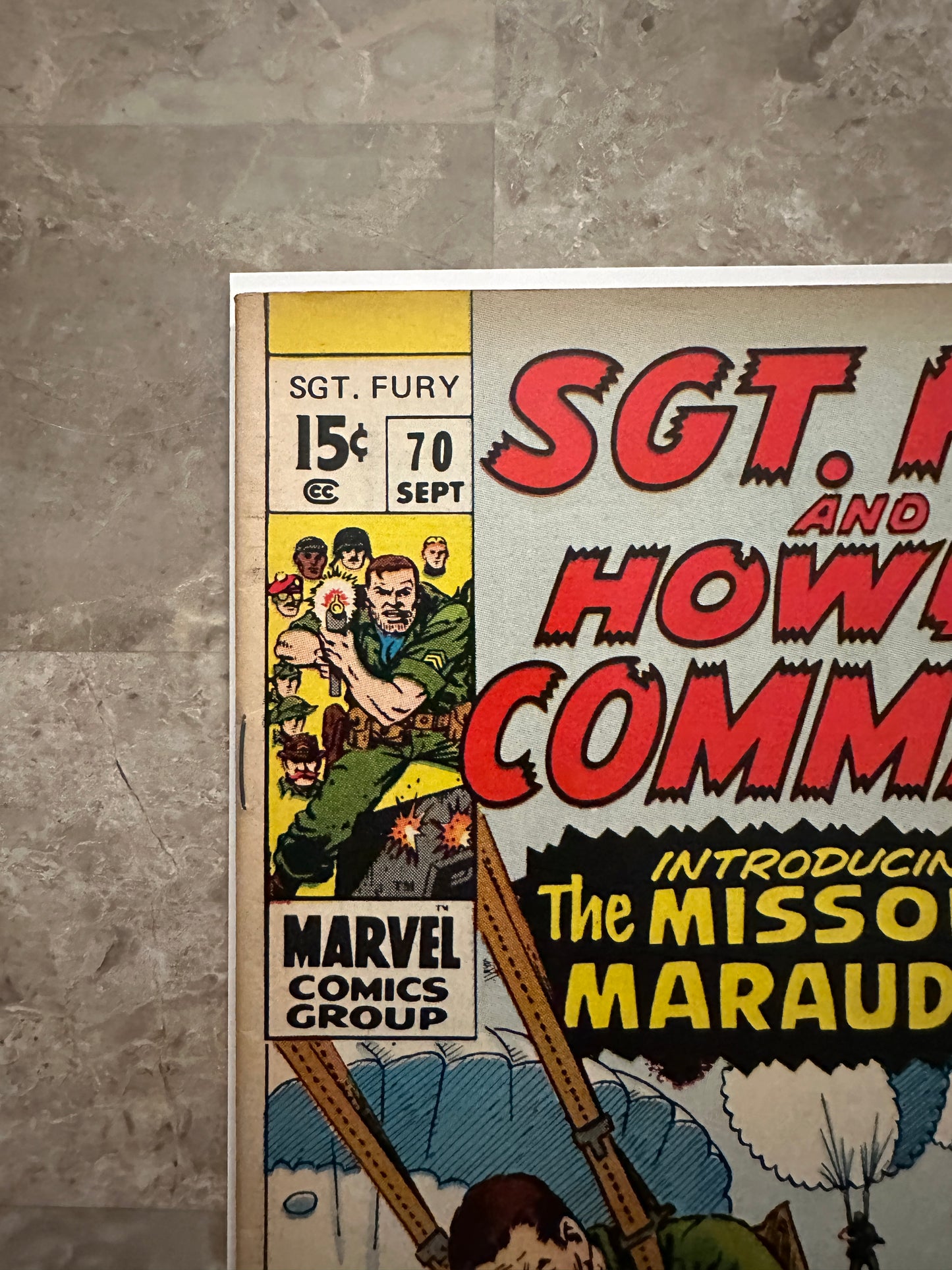 Sgt Fury #70 FN- 5.5 (Marvel Comics 1969)
