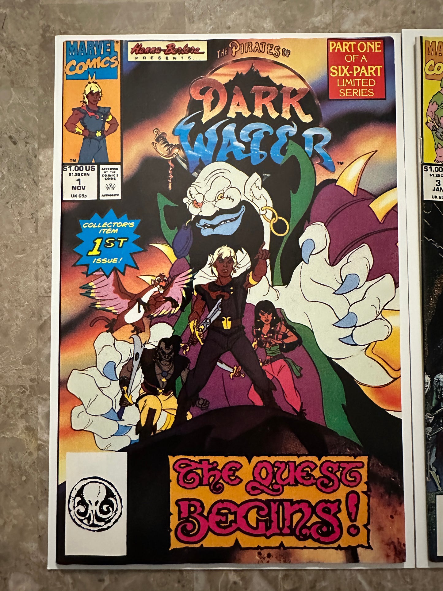 Pirates of Dark Water #1,3 High Grade (1991 Marvel Comics)