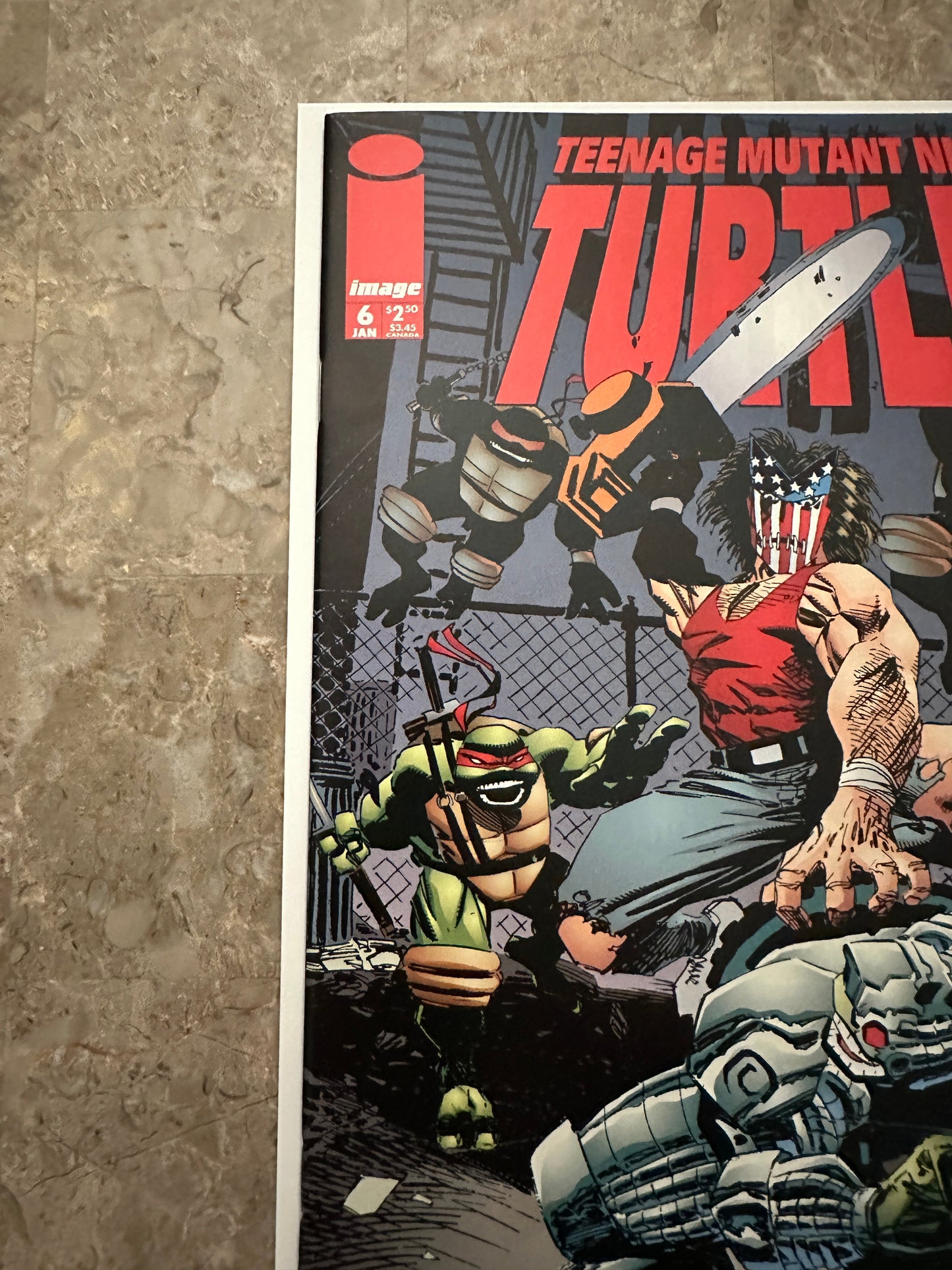 Teenage Mutant Ninja Turtles #6 VF/NM 9.0 (1996 Image Comics)