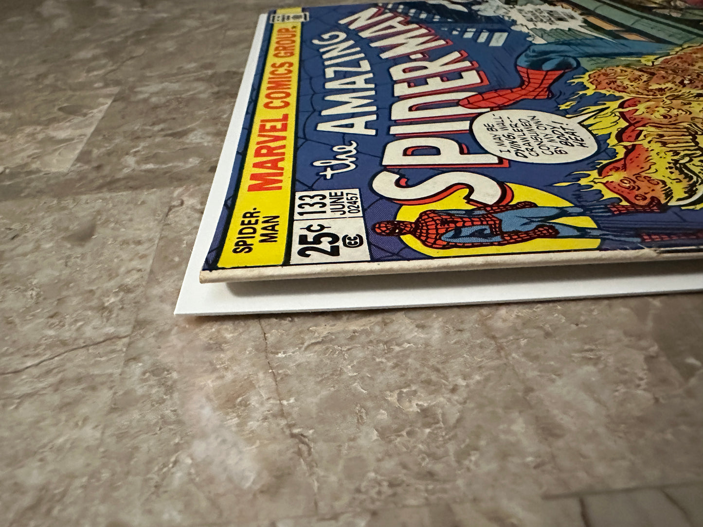 Amazing Spider-Man #133 FN+ 6.5 (1974 Marvel Comics)