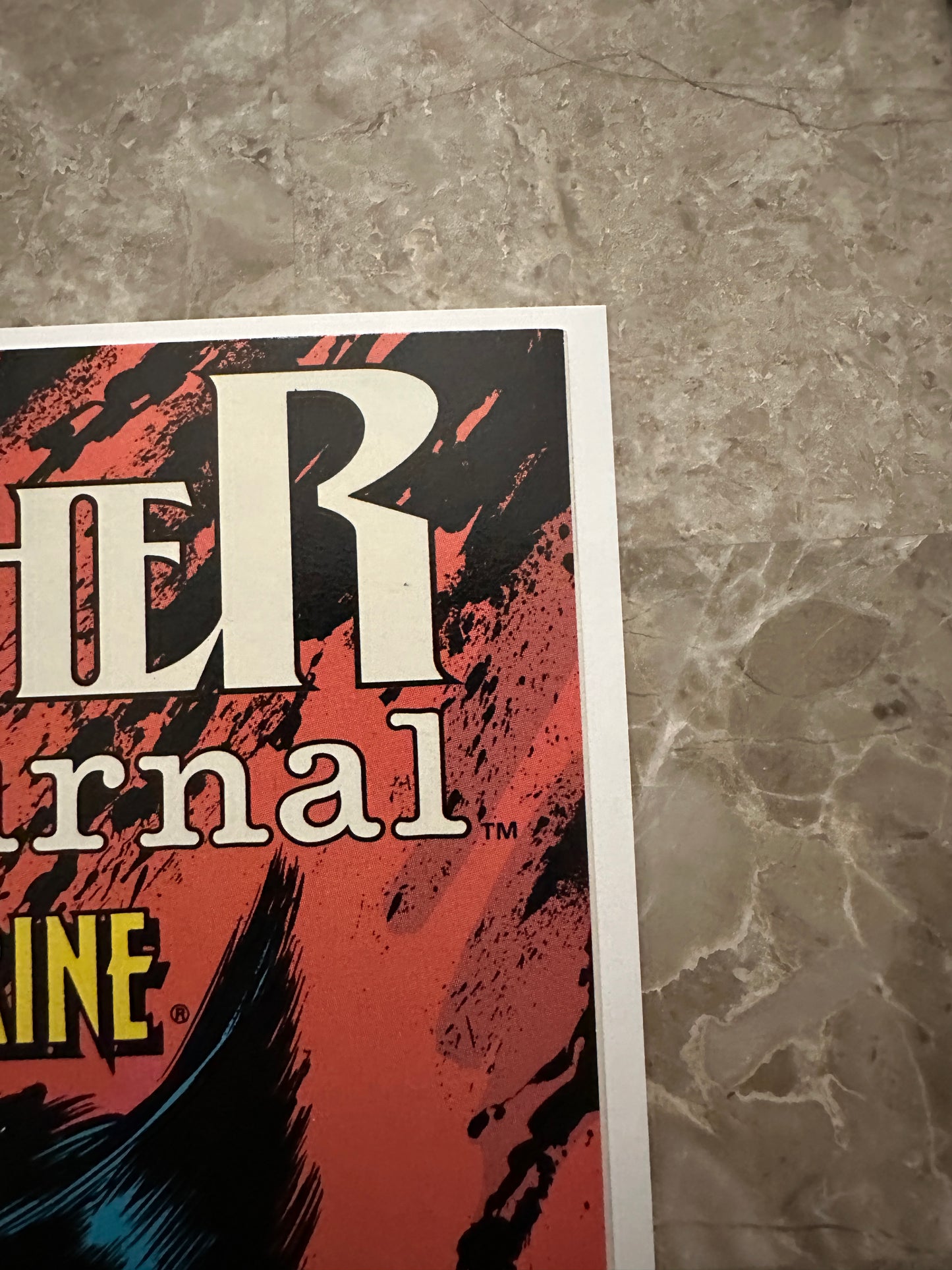 Punisher War Journal #6 NM 9.4 (1989 Marvel)