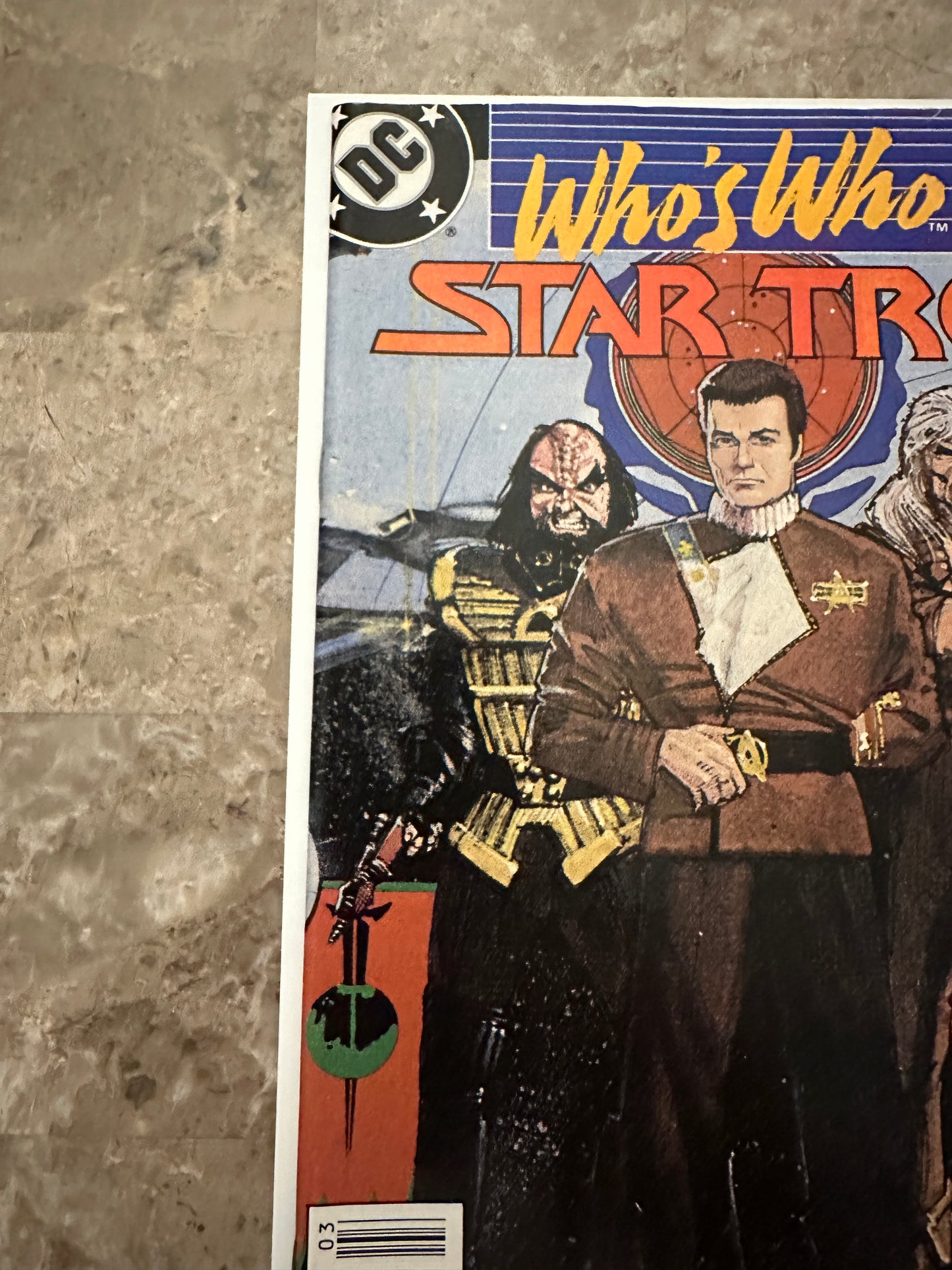 Who's Who in Star Trek #1 Newsstand Higher Grade (1987 DC)