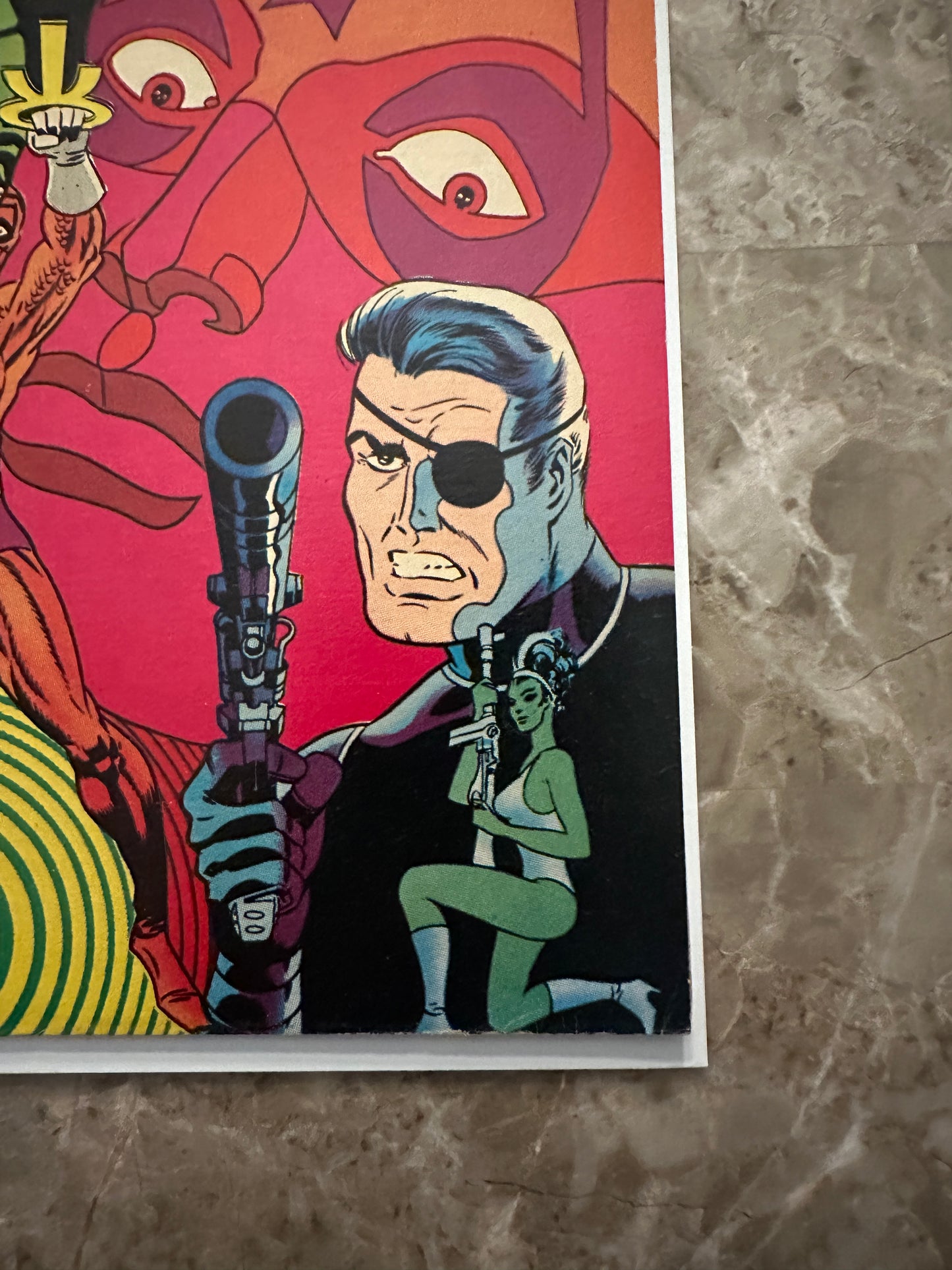 Nick Fury Agent of S.H.I.E.L.D #5 FN+ 6.5 (1968 Marvel) - Beautiful cope for grade