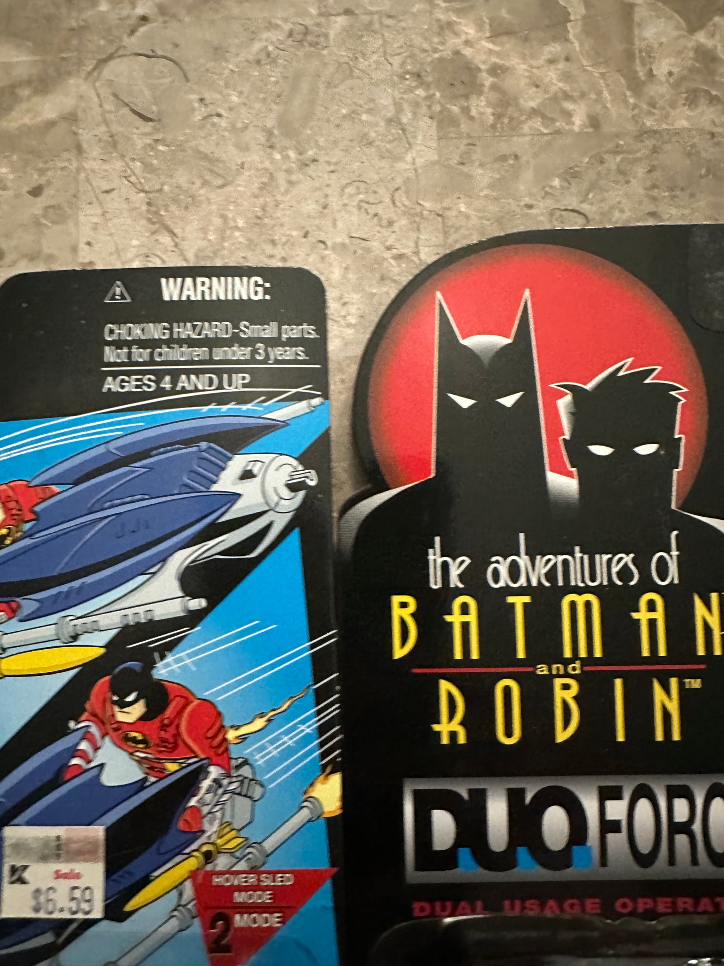 Batman & Robin Air Strike Robin/Turbo Surge Batman (Kenner) - New Sealed