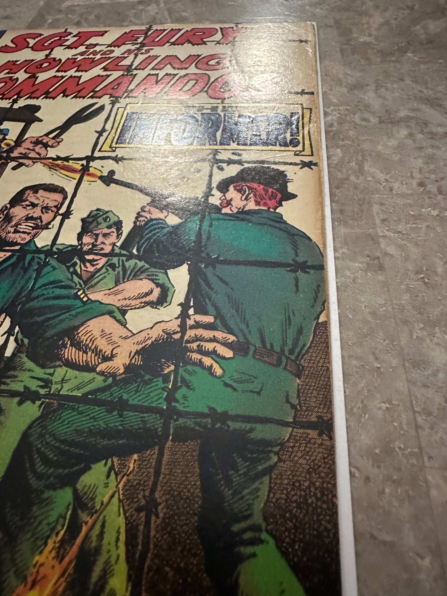 Sgt Fury #57 FN- 5.5 (Marvel Comics 1968)