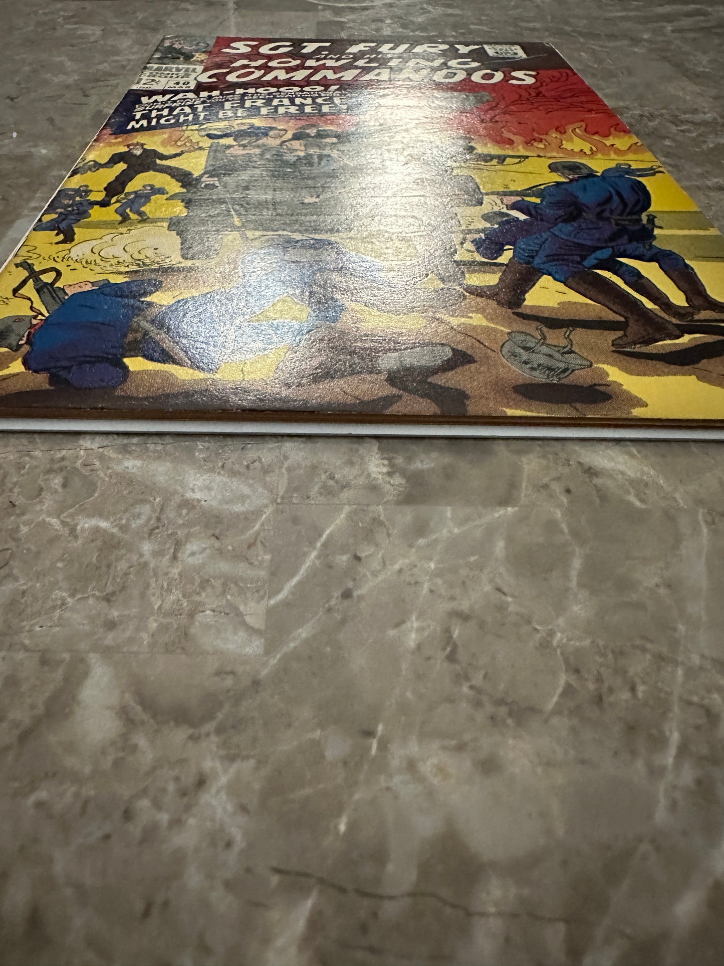 Sgt Fury #40 FN+ 6.5 (Marvel Comics 1967)