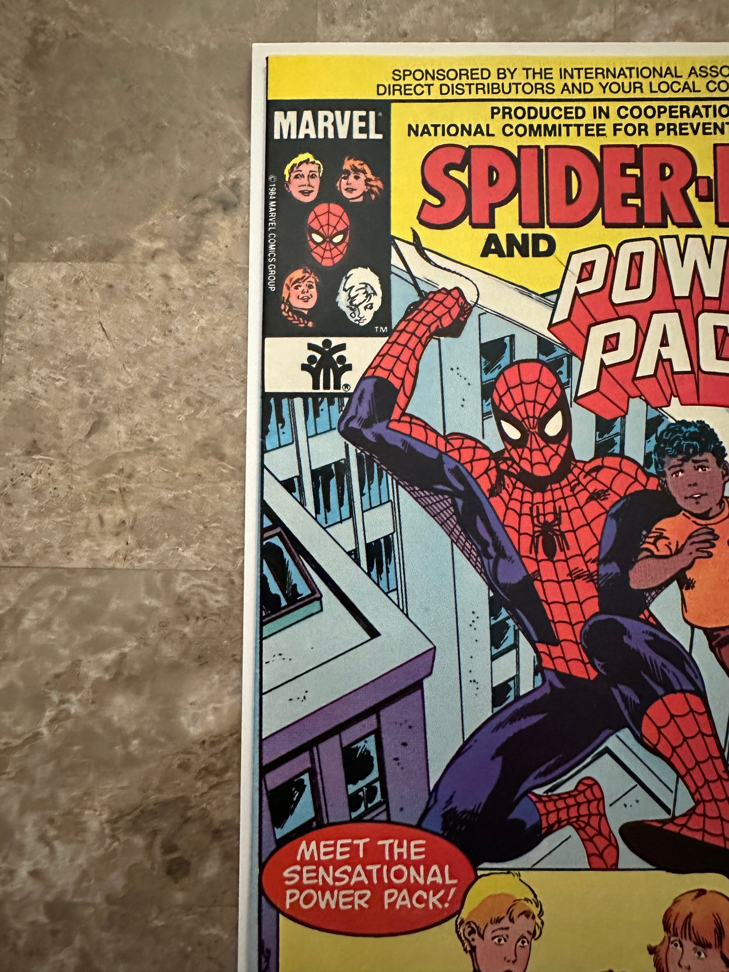 Spider-Man and Power Pack VF 8.0 1st Print (Marvel 1984) - Pressable NM?
