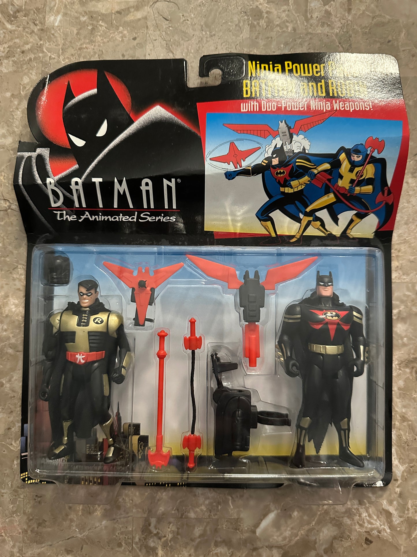 Batman The Animated Series Ninja Power Pack (Kenner) - New Sealed