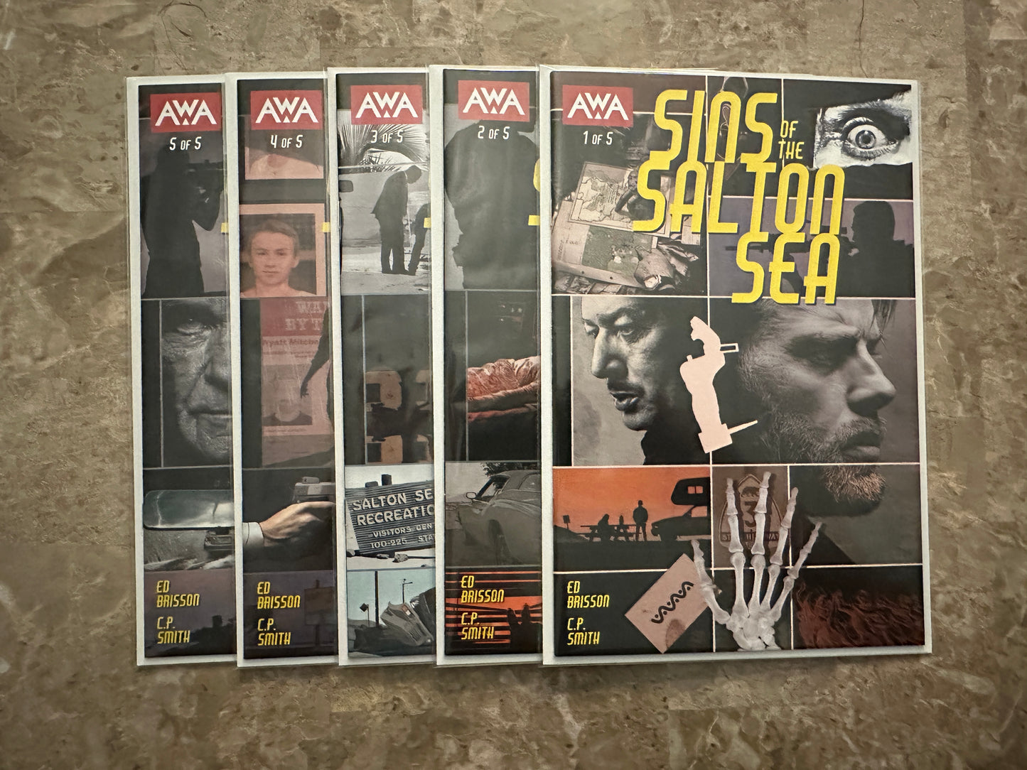 Sins of the Saltan of the Sea #1-5 Full Set (2023 AWA)