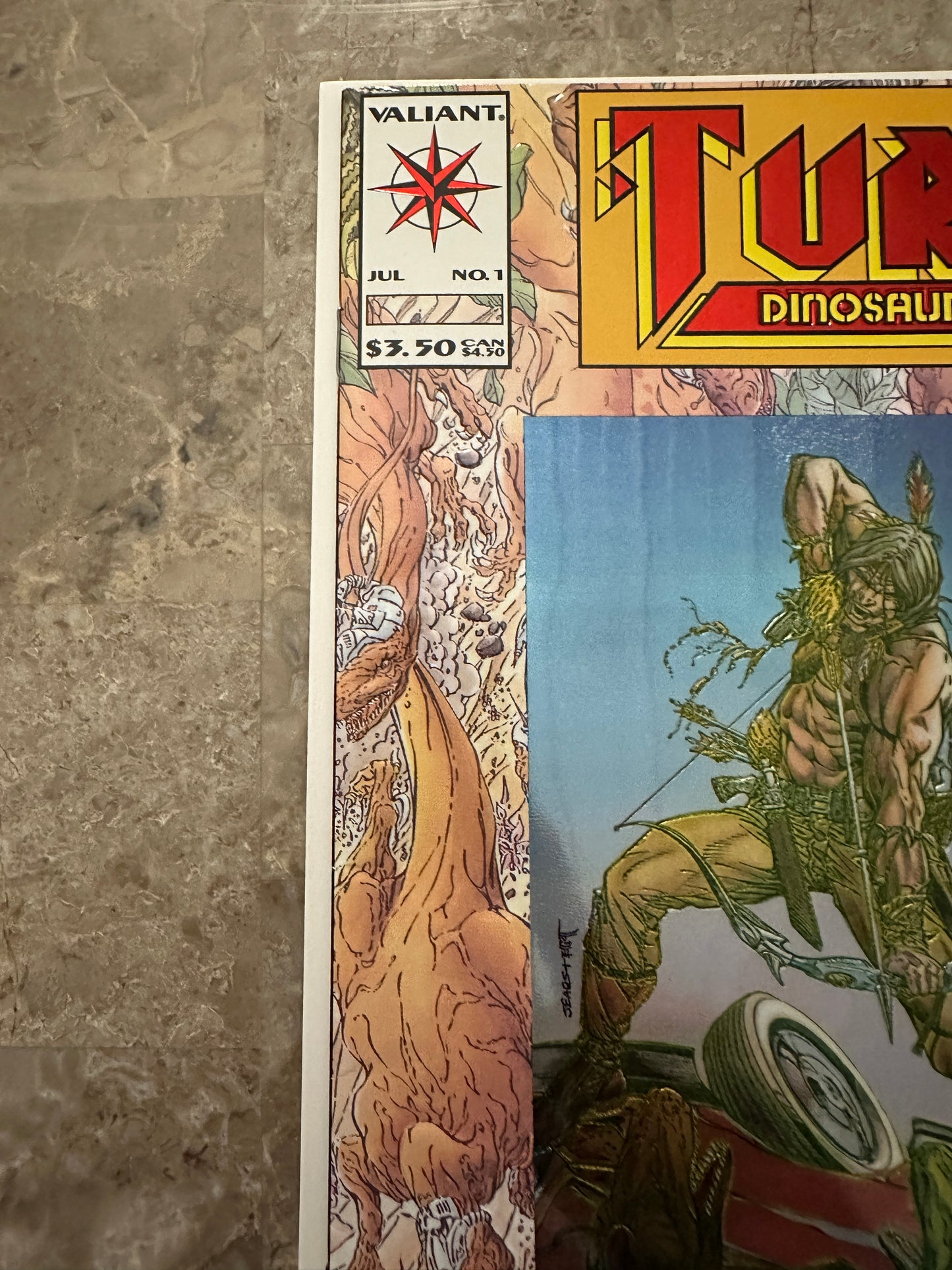 Turok Dinosaur Hunter #1 FN+ 6.5 (DC Comics 1993) - Appears VF