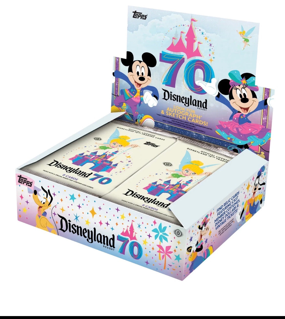 2025 Topps Disneyland Hobby Box Pack (1 Pack - 8 cards)