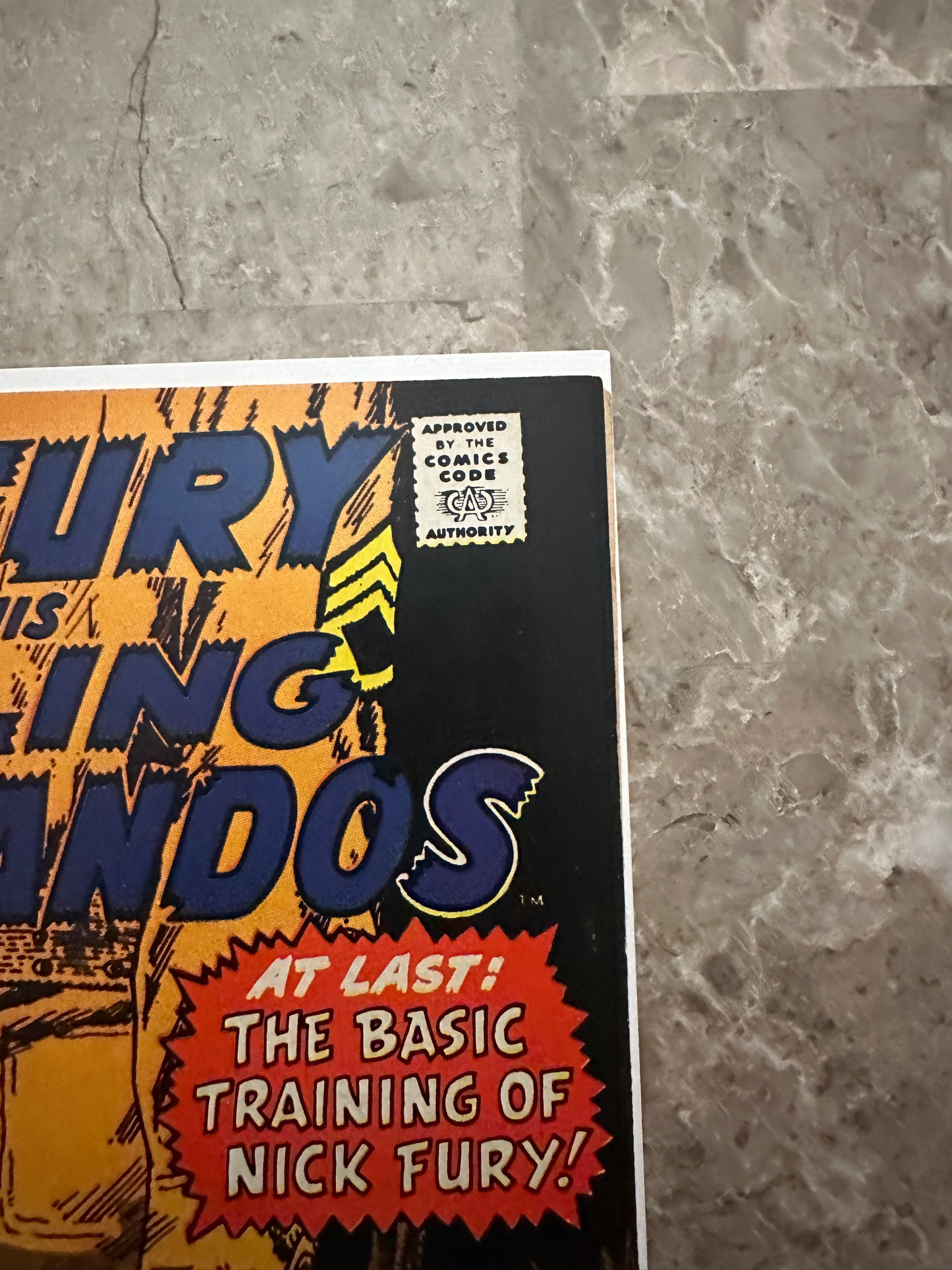 Sgt Fury #62 FN/VF 7.0 (Marvel Comics 1969) - Glossy Copy