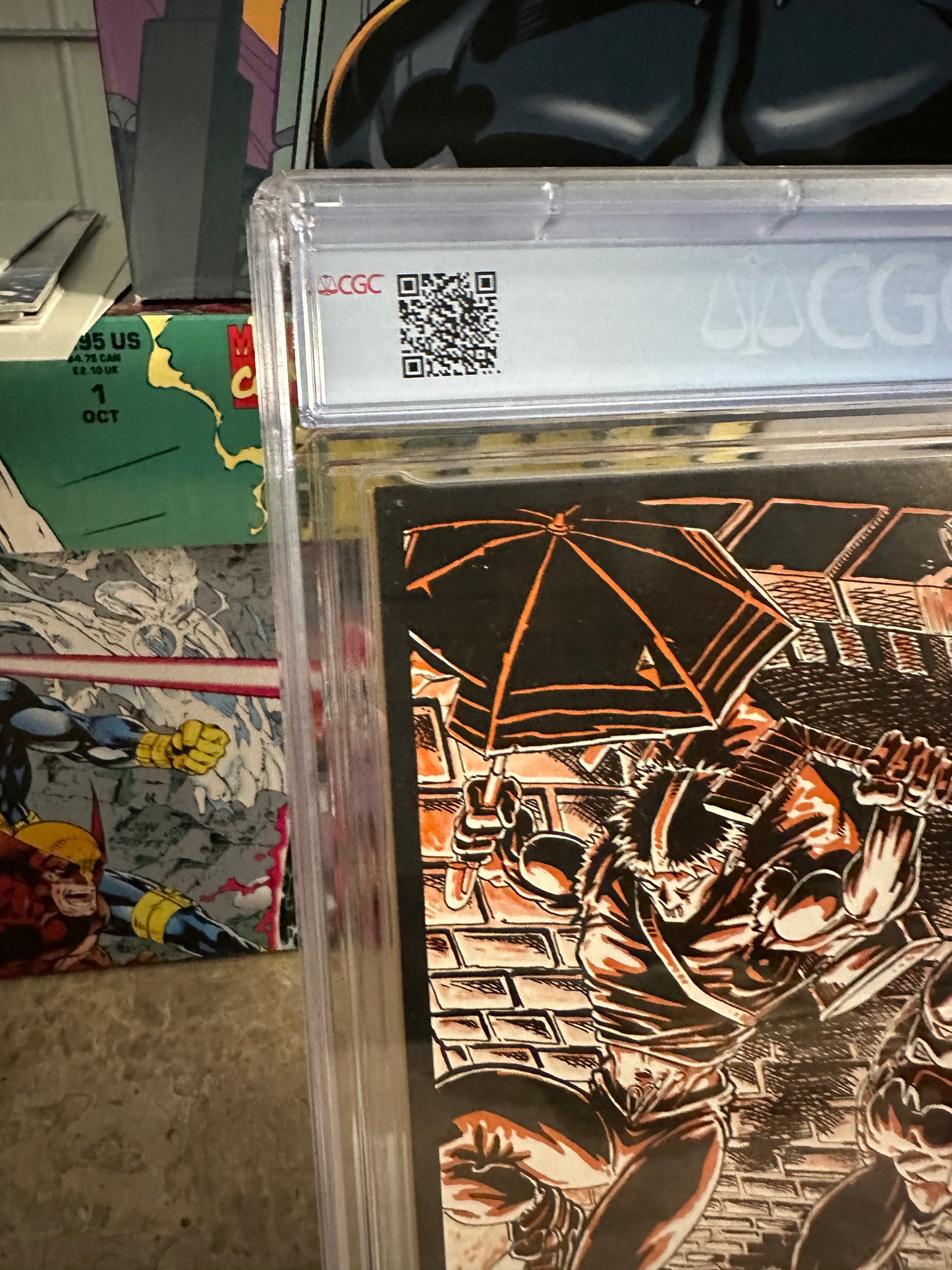Raphael #1 CGC 9.2 WP (1985 Mirage)