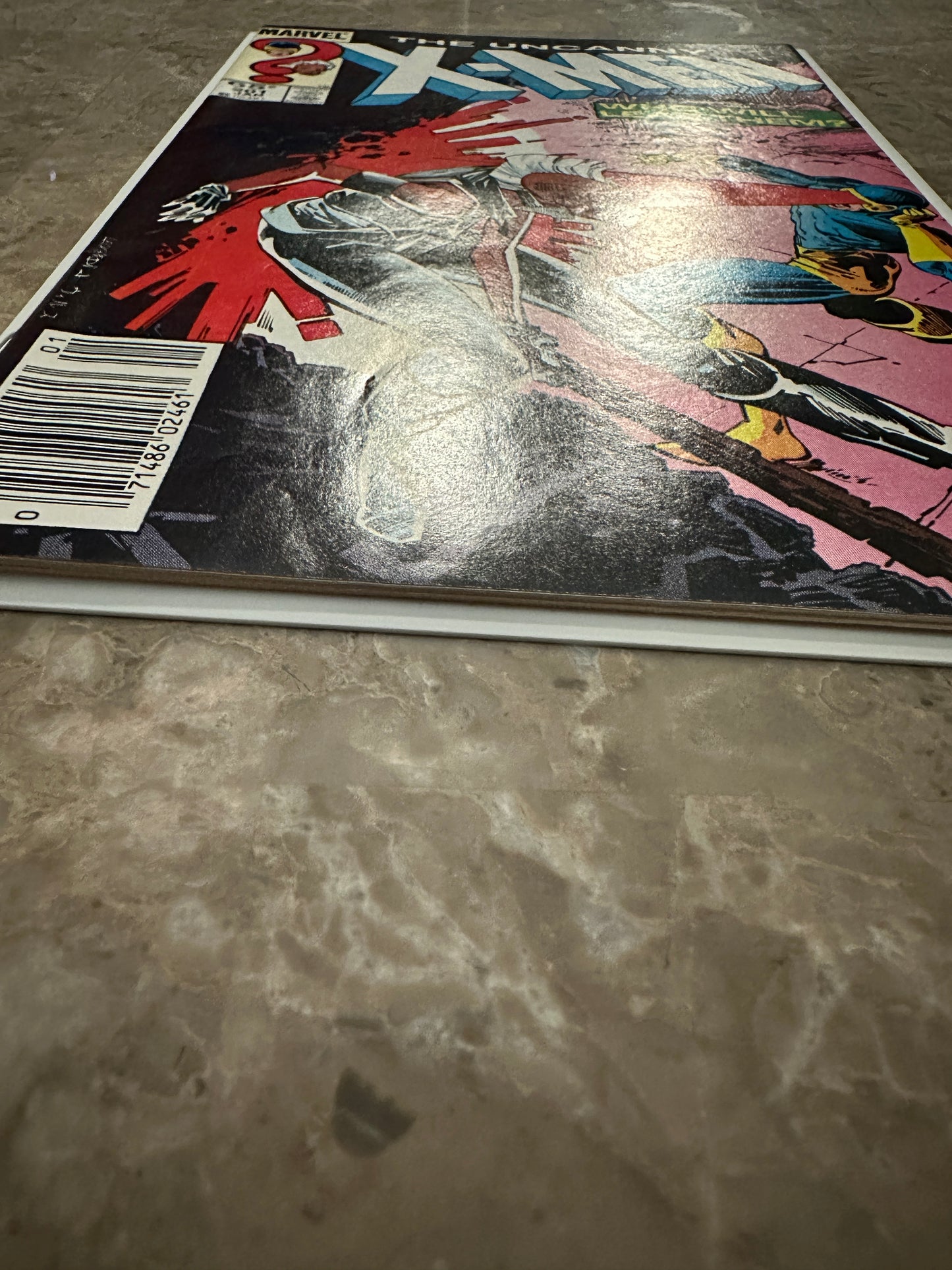 Uncanny X-Men #201 Newsstand VF+ 8.5 (1986 Marvel Comics)