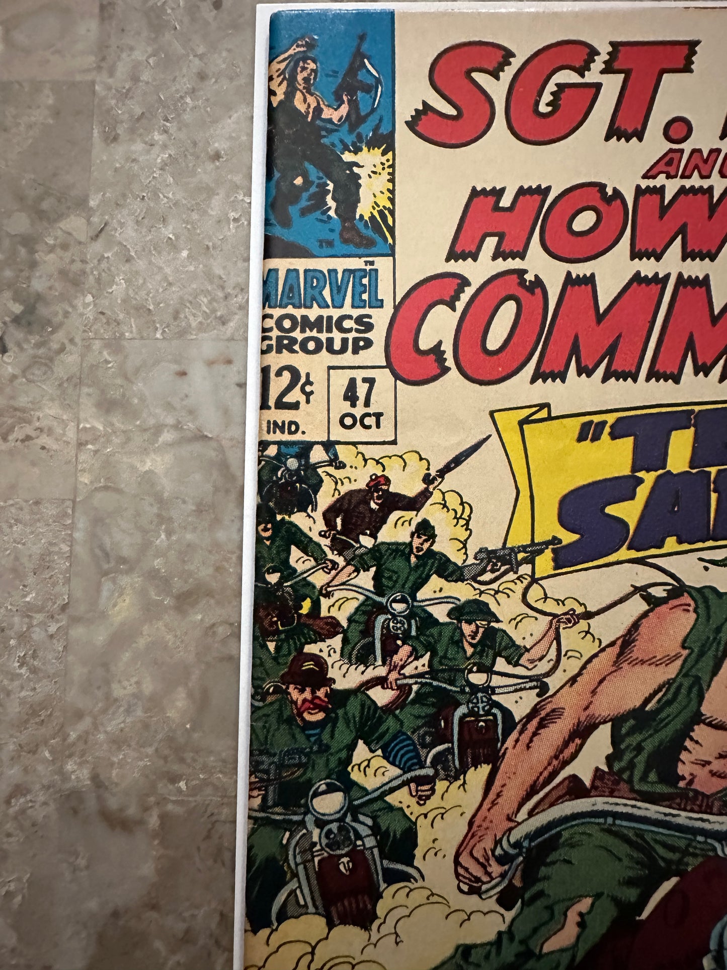 Sgt Fury #47 VF- 7.5-8.0 (Marvel Comics 1967)