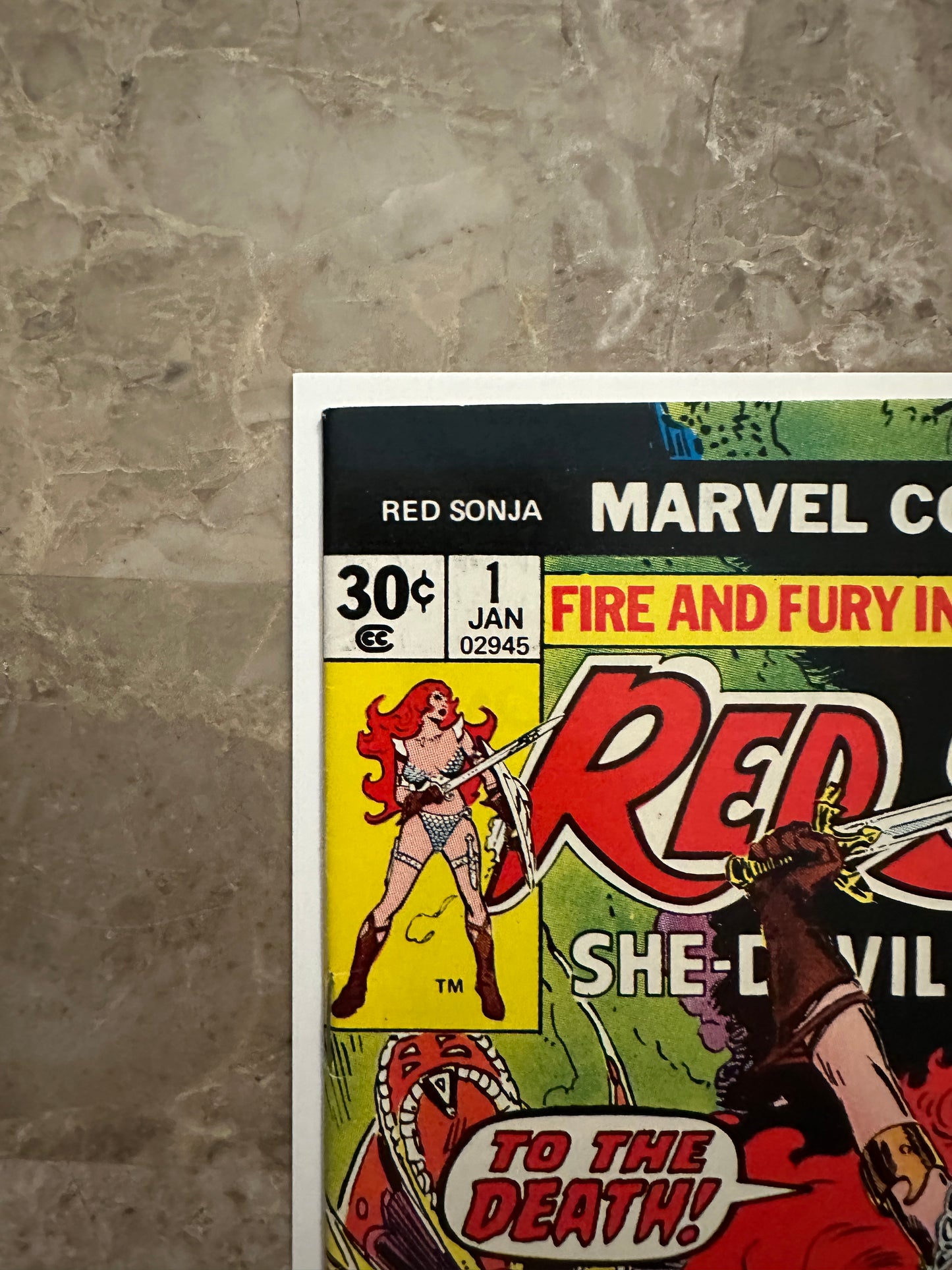 Red Sonja #1 VF+ 8.5 (Marvel Comics 1977)