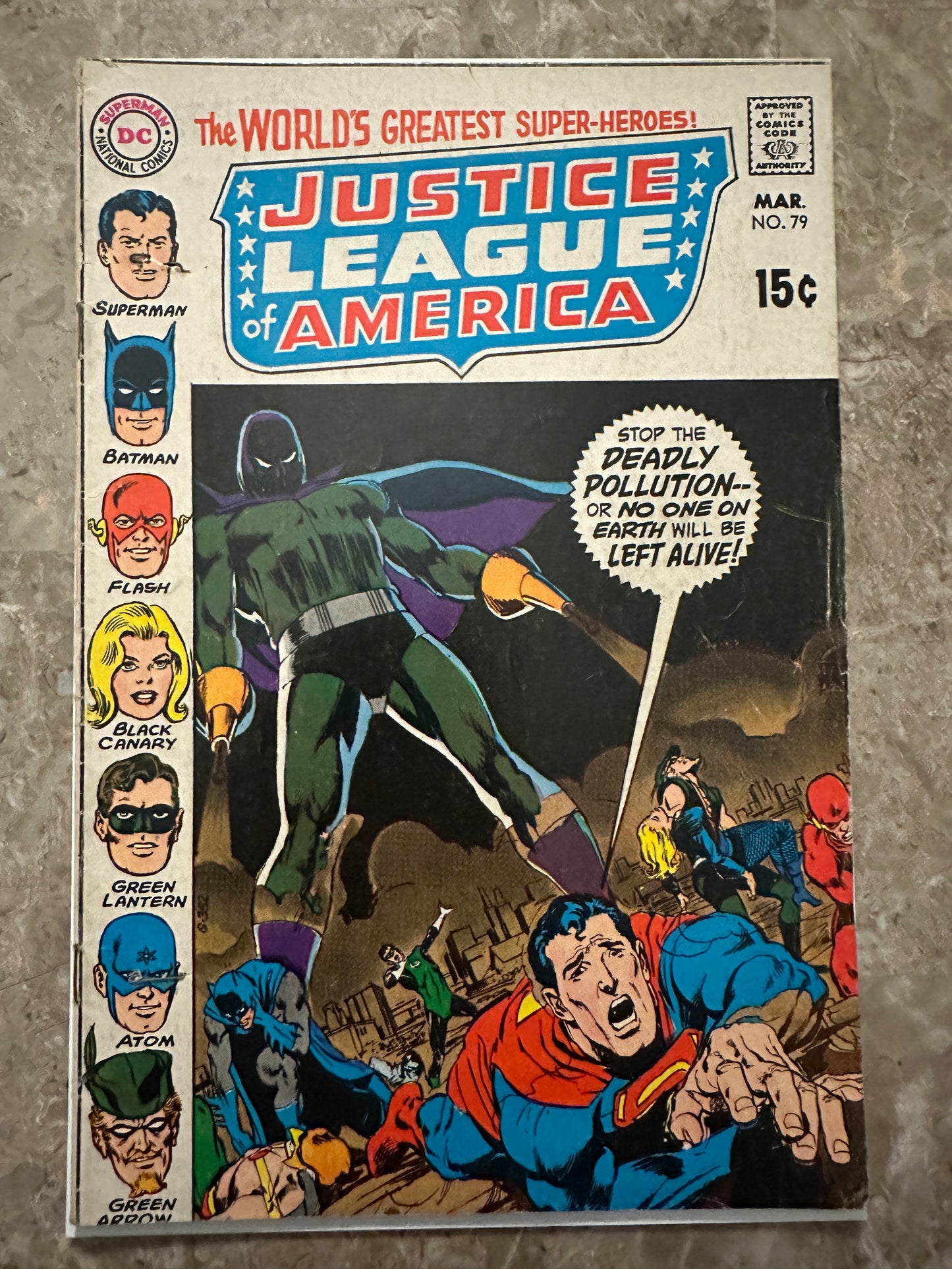 Justice League of America #79 VG- 3.5 (1970 DC)