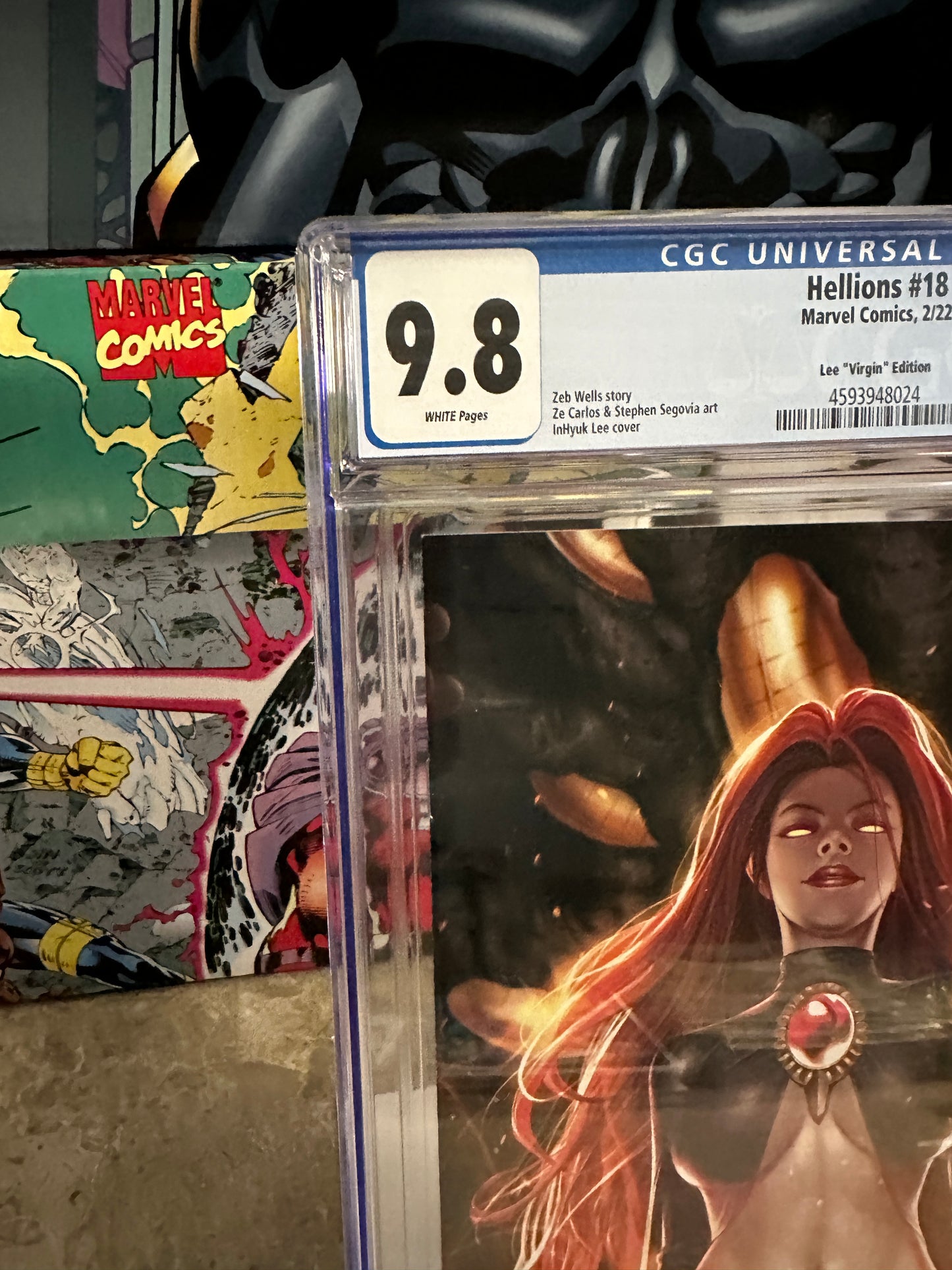 Hellions #18 CGC 9.8 Lee Virgin (2022 Marvel) - New Case