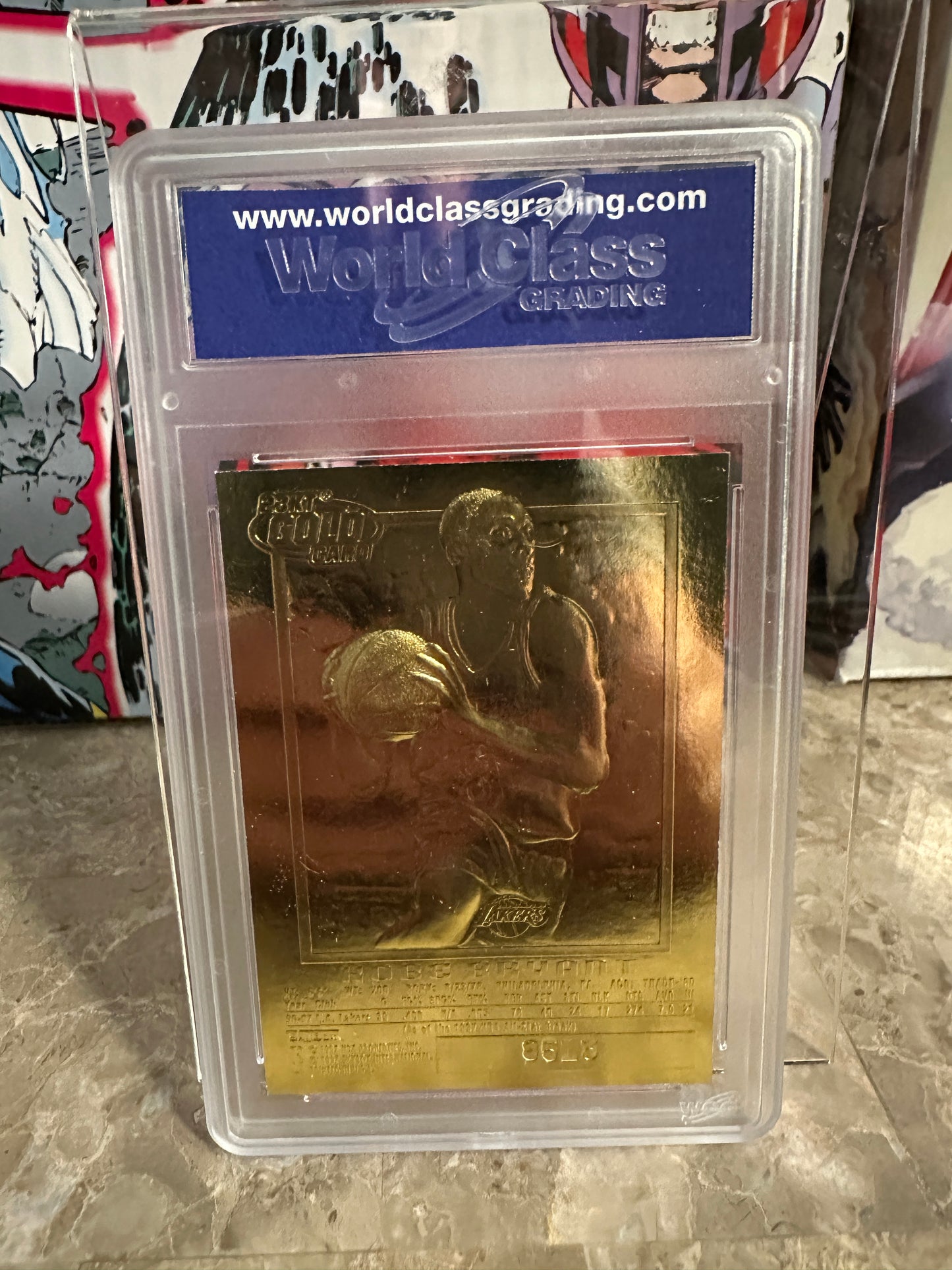 Kobe Bryant WCG 10 Gem Mint (1996-97 Skybox EX-2000) - Black 23KT Gold