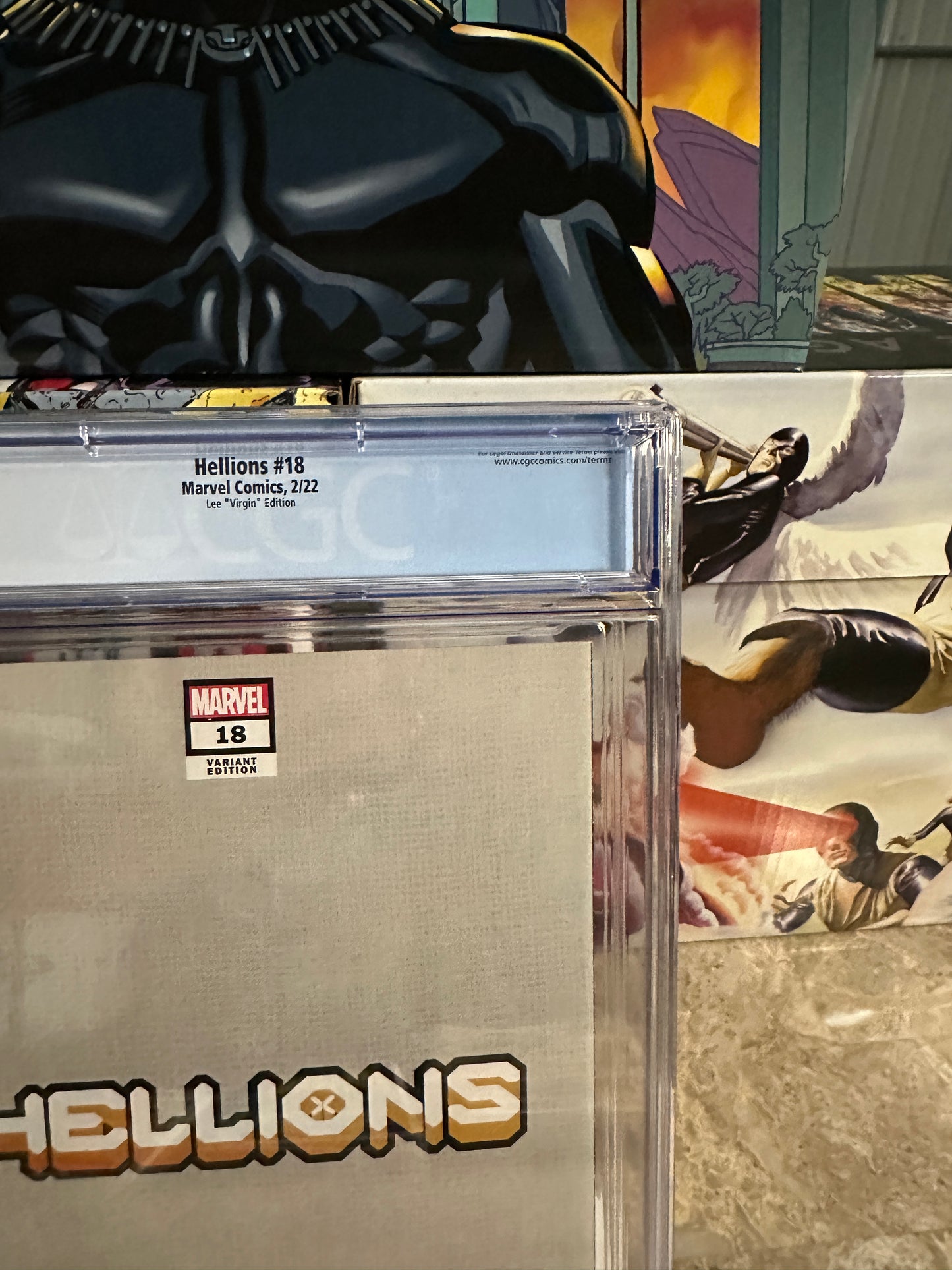 Hellions #18 CGC 9.8 Lee Virgin (2022 Marvel) - New Case