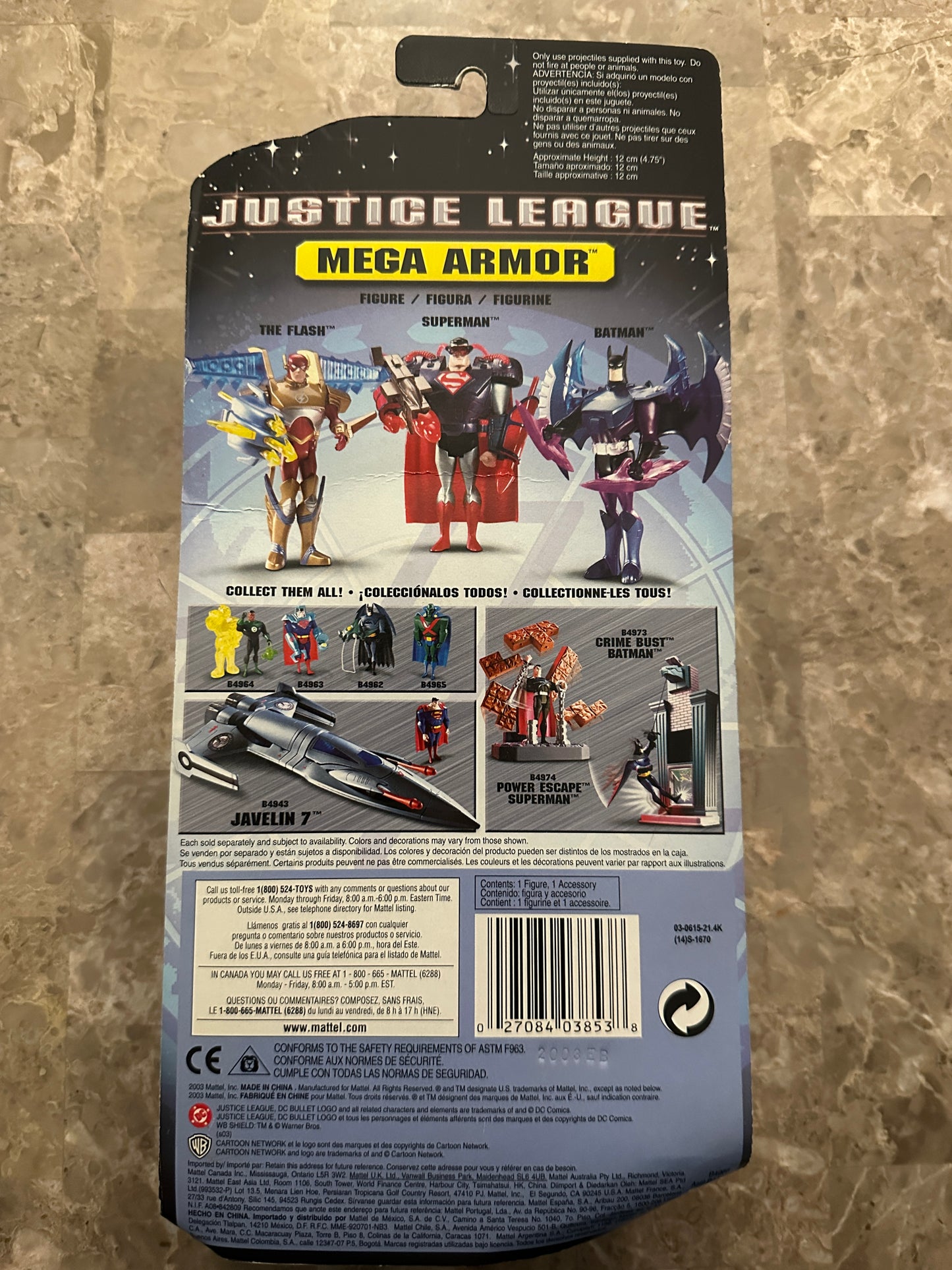 Justice League Animated Flash (Mattel) - New Sealed