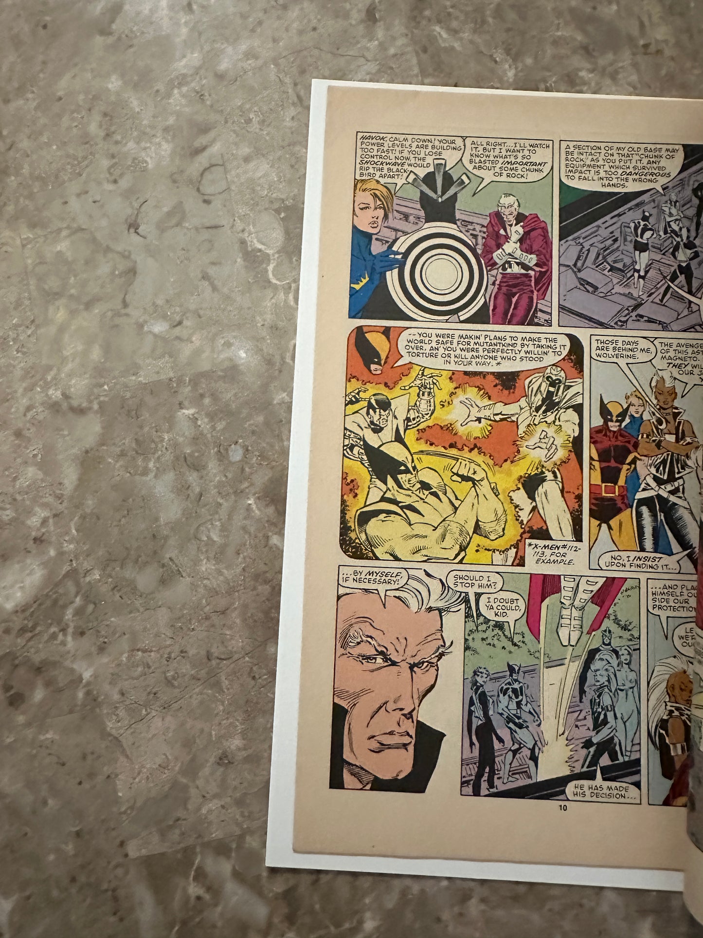 X-Men vs. The Avengers #2 VF- 7.5 (Marvel Comics 1987)