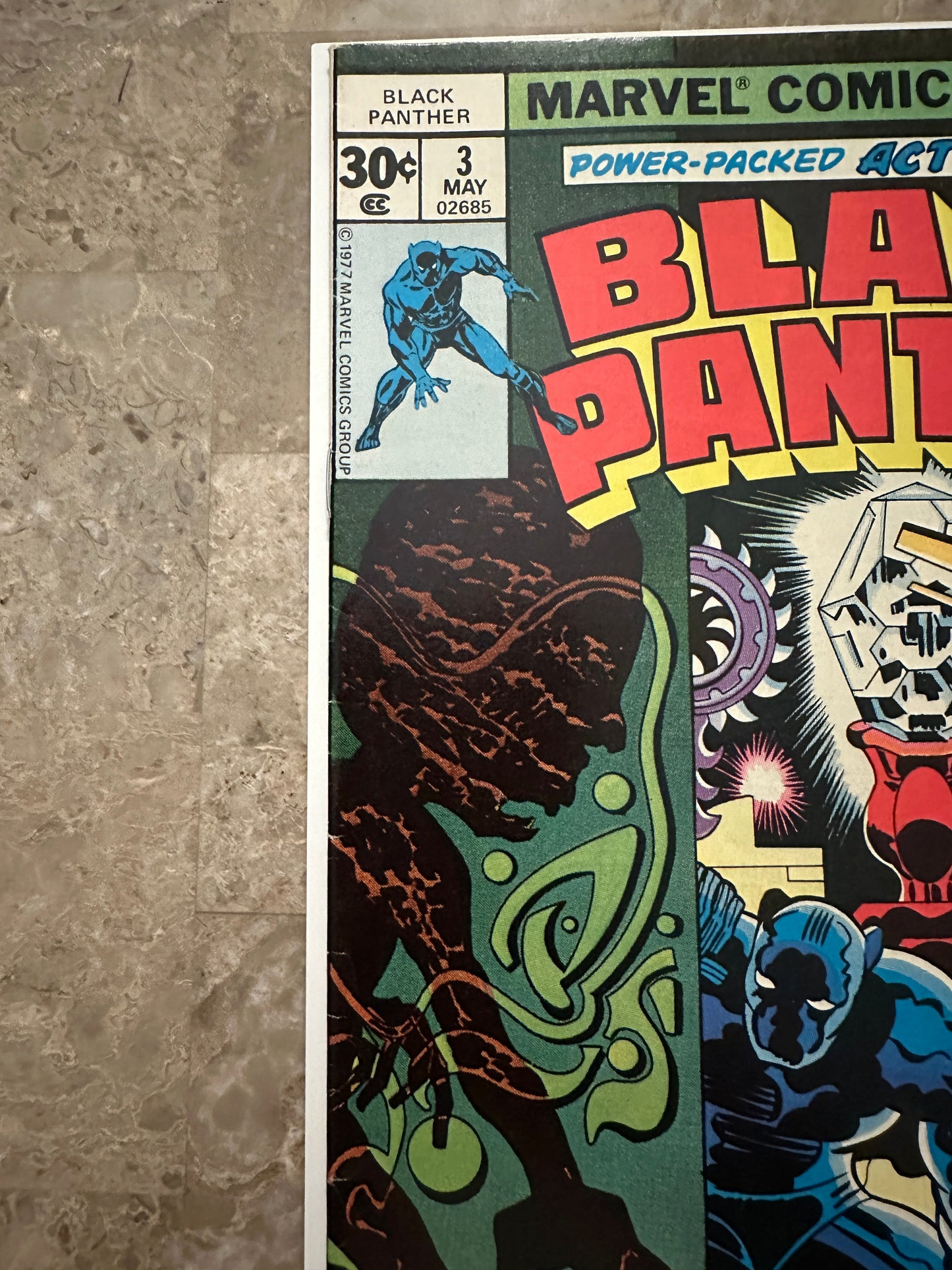 Black Panther #3 VF- 7.5 (1977 Marvel) - High grade