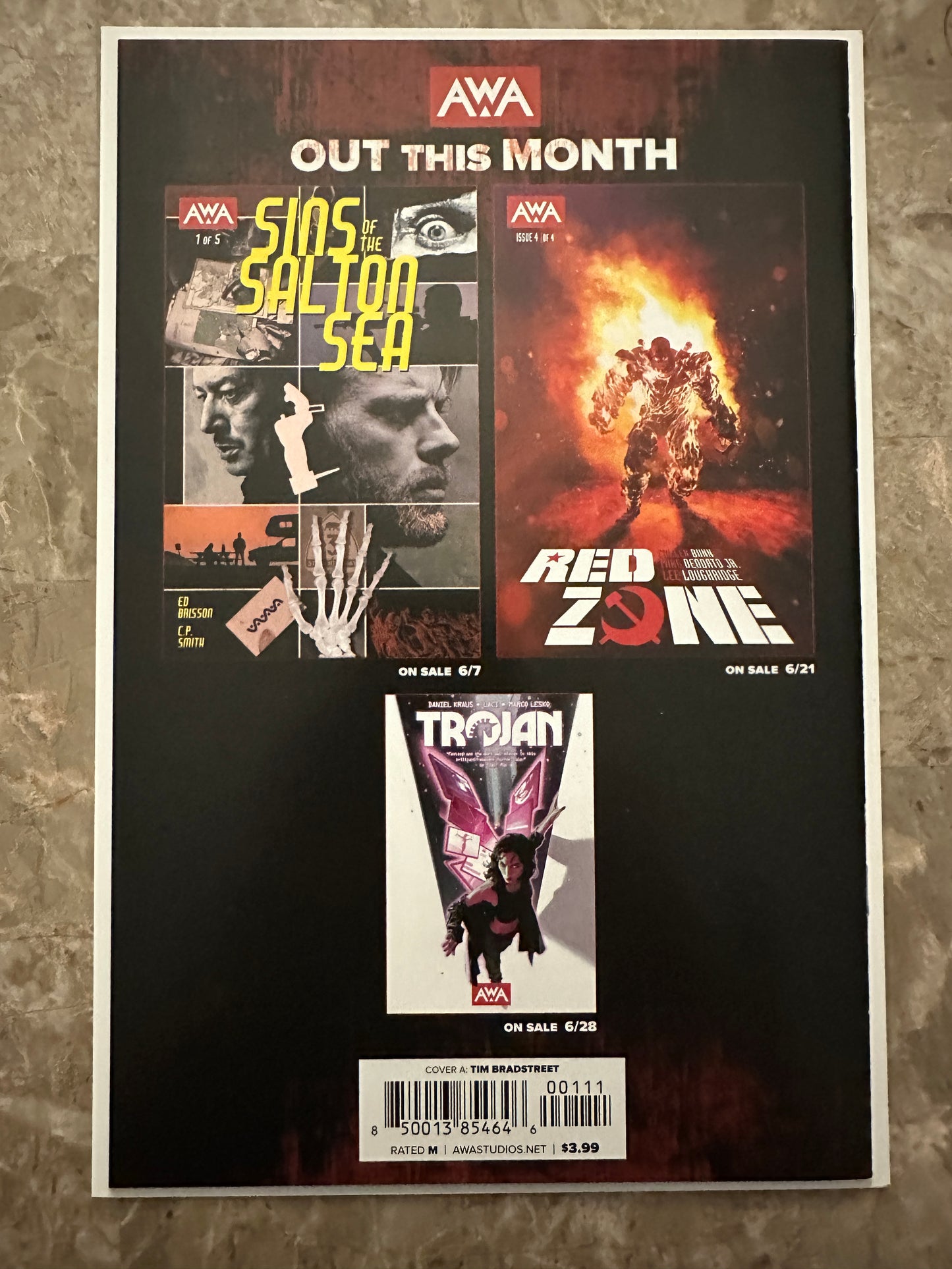 Sins of the Saltan of the Sea #1-5 Full Set (2023 AWA)