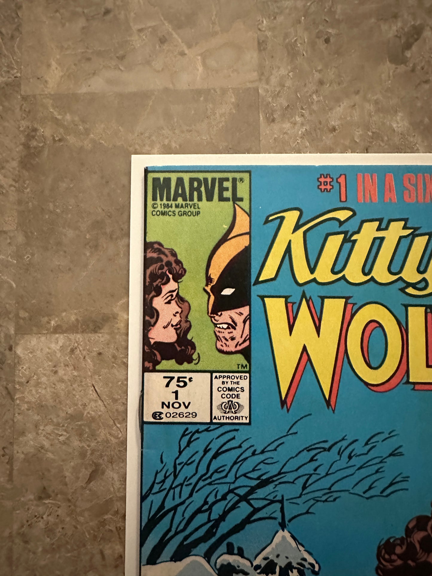 Kitty Pride and Wolverine #1 Newsstand VF 8.0 (Marvel Comics 1984)