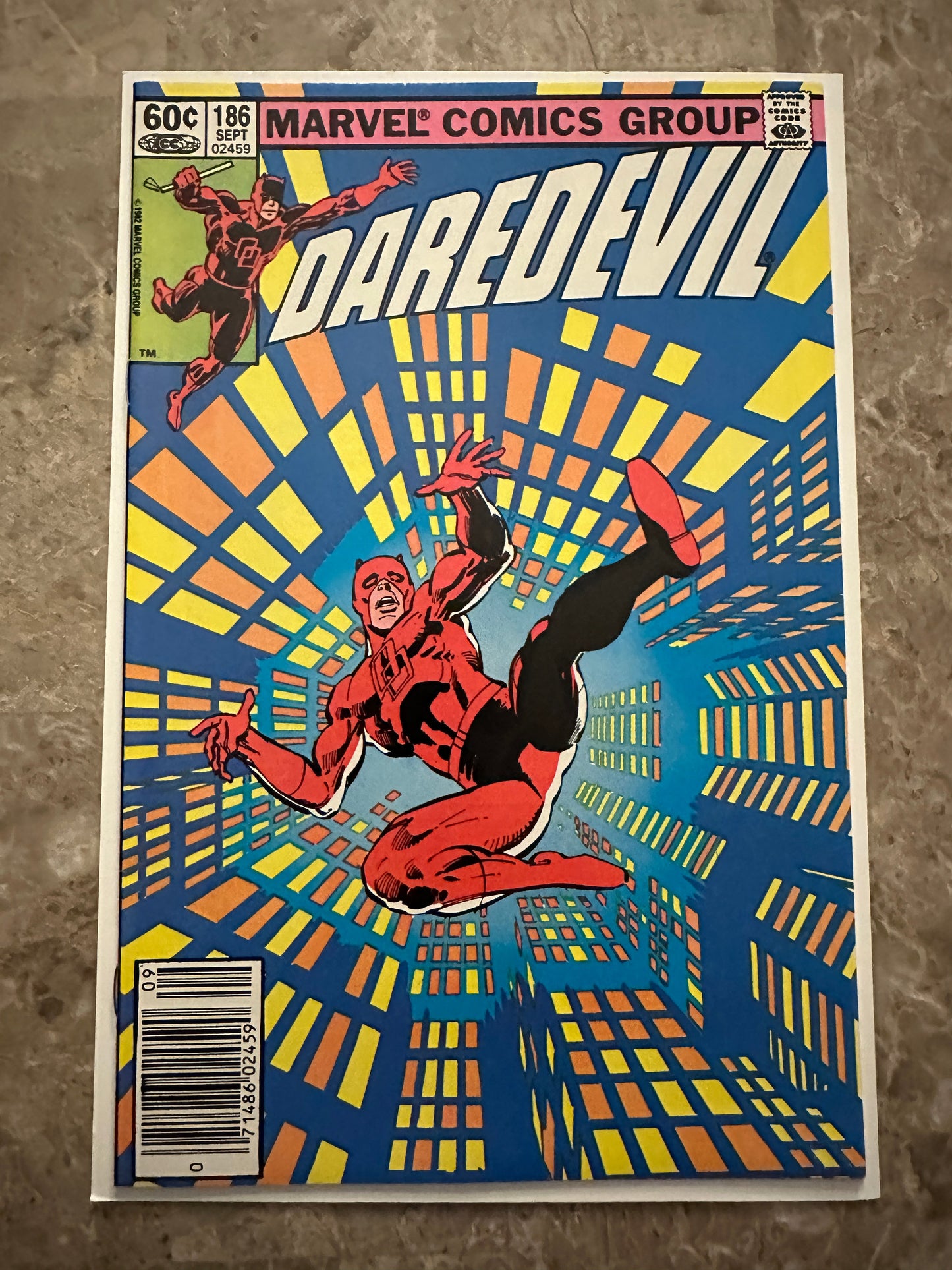 Daredevil #185,186,187,189 (1982 Marvel Comics) - Very high grade