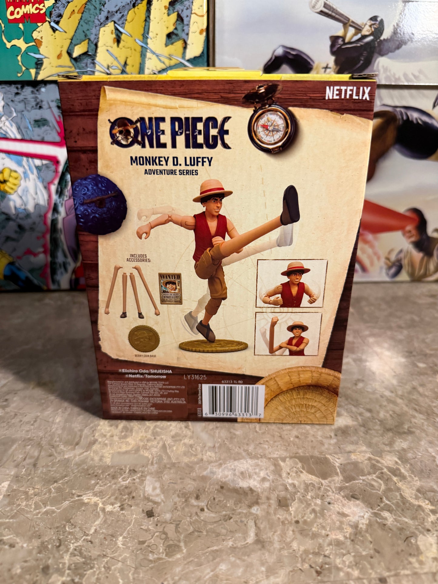 π One Piece (Netflix Live-Action) Adventure Series 01 β Monkey D. Luffy 6" Action Figure